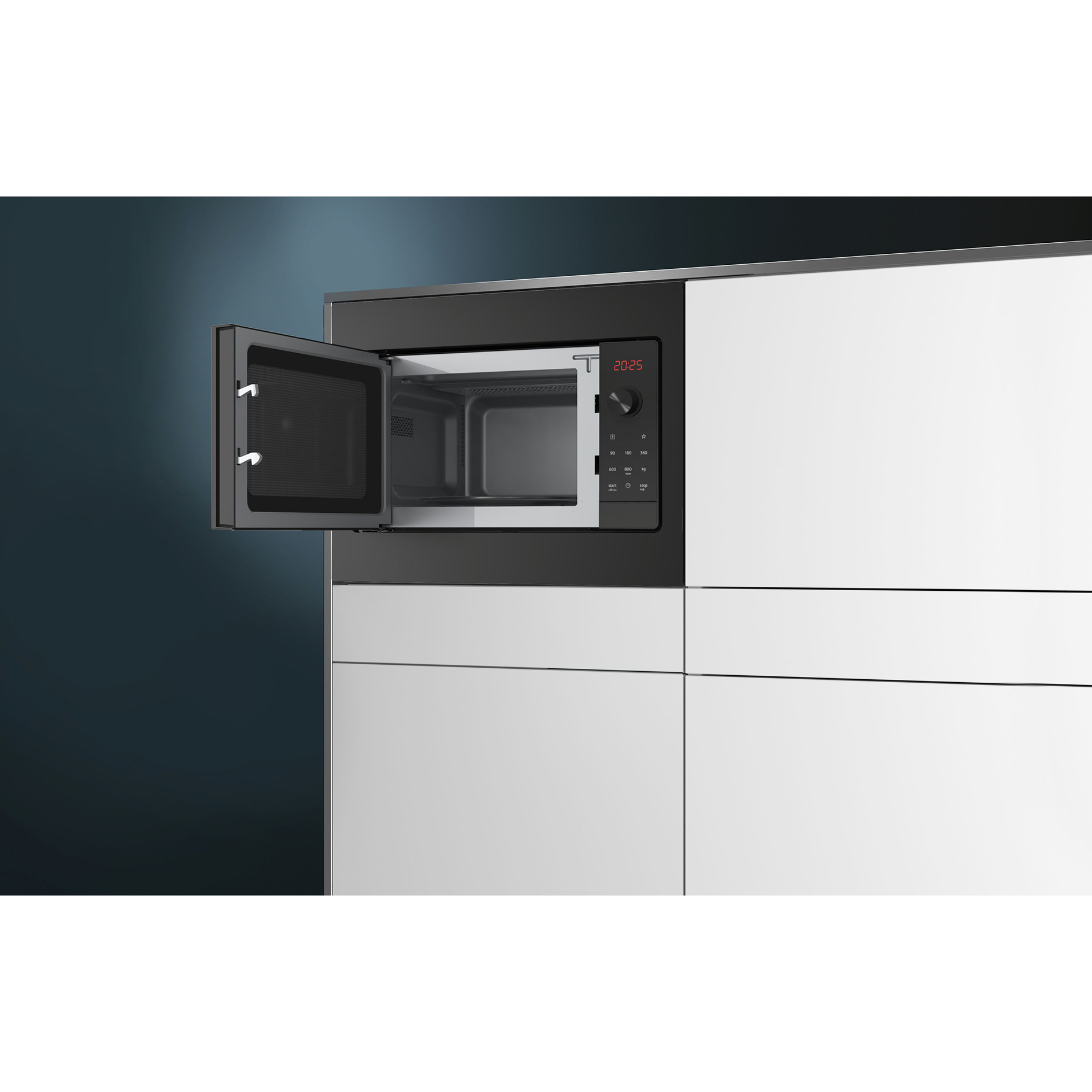 SIEMENS Einbau-Mikrowelle BF523LMB3 - 800 Watt