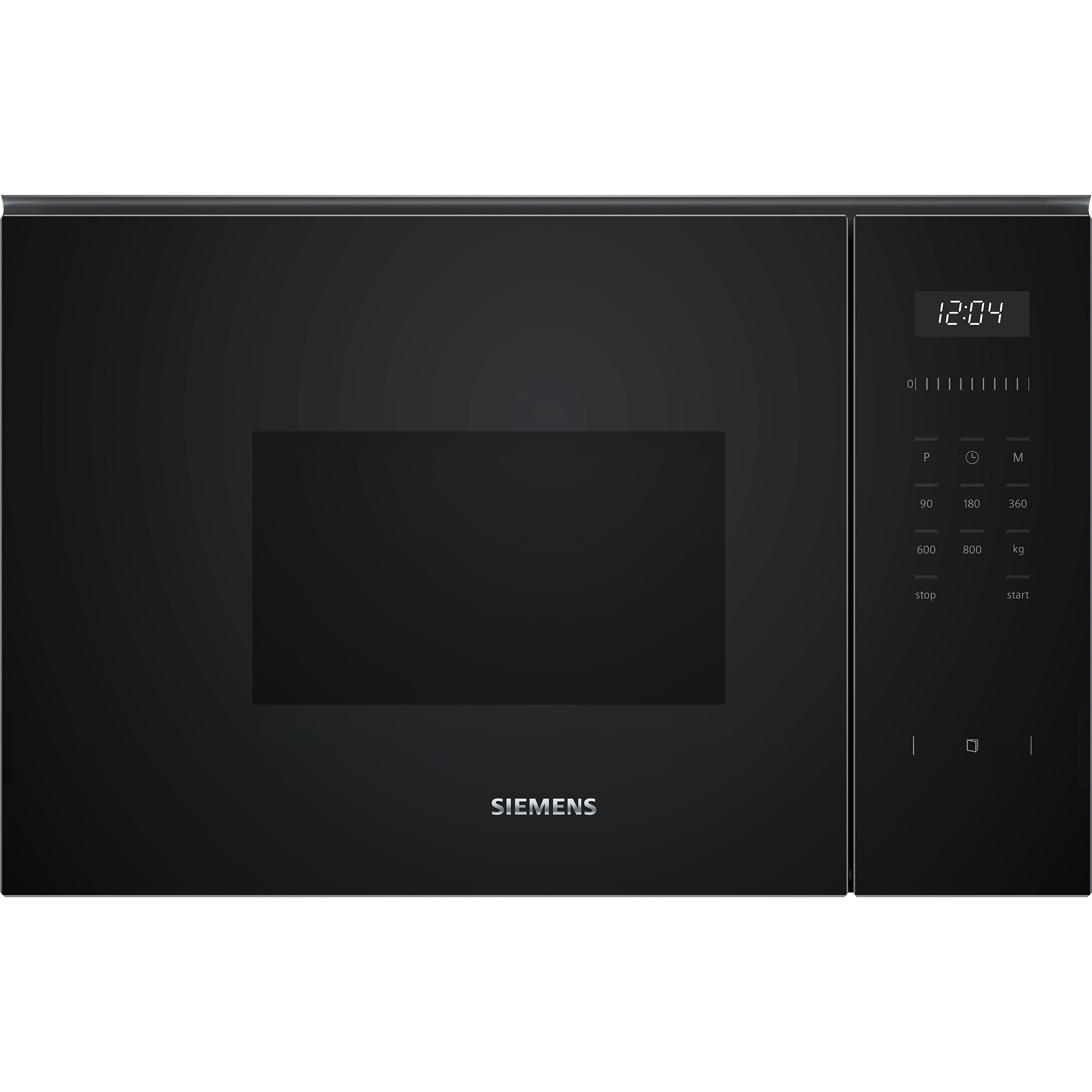 SIEMENS Einbau-Mikrowelle BF525LMB1 - schwarz - 800 Watt