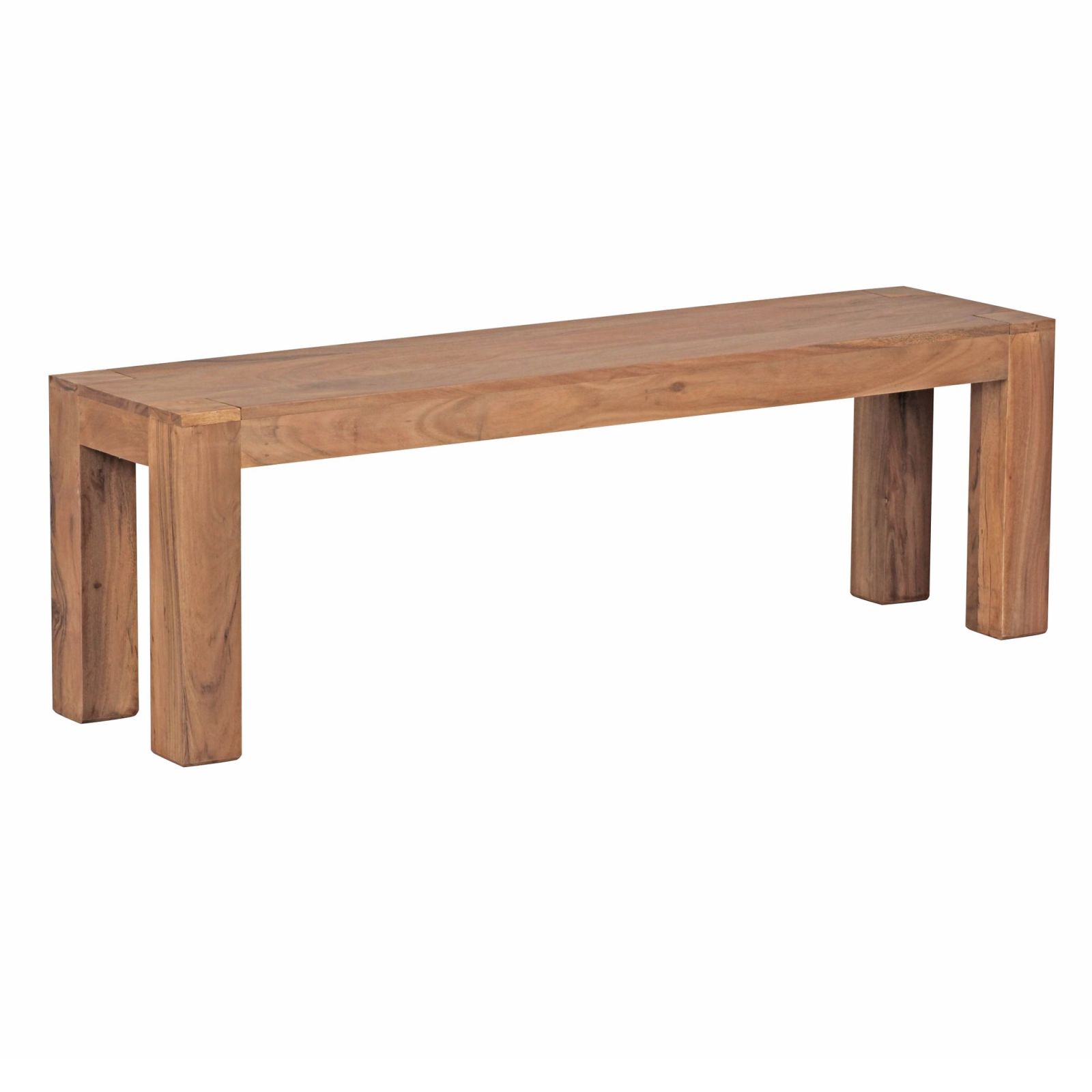 Sitzbank - Akazie massiv - 140 cm breit