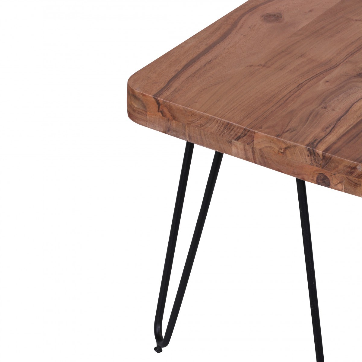 Sitzbank - Akazie massiv lackiert - 120 cm breit