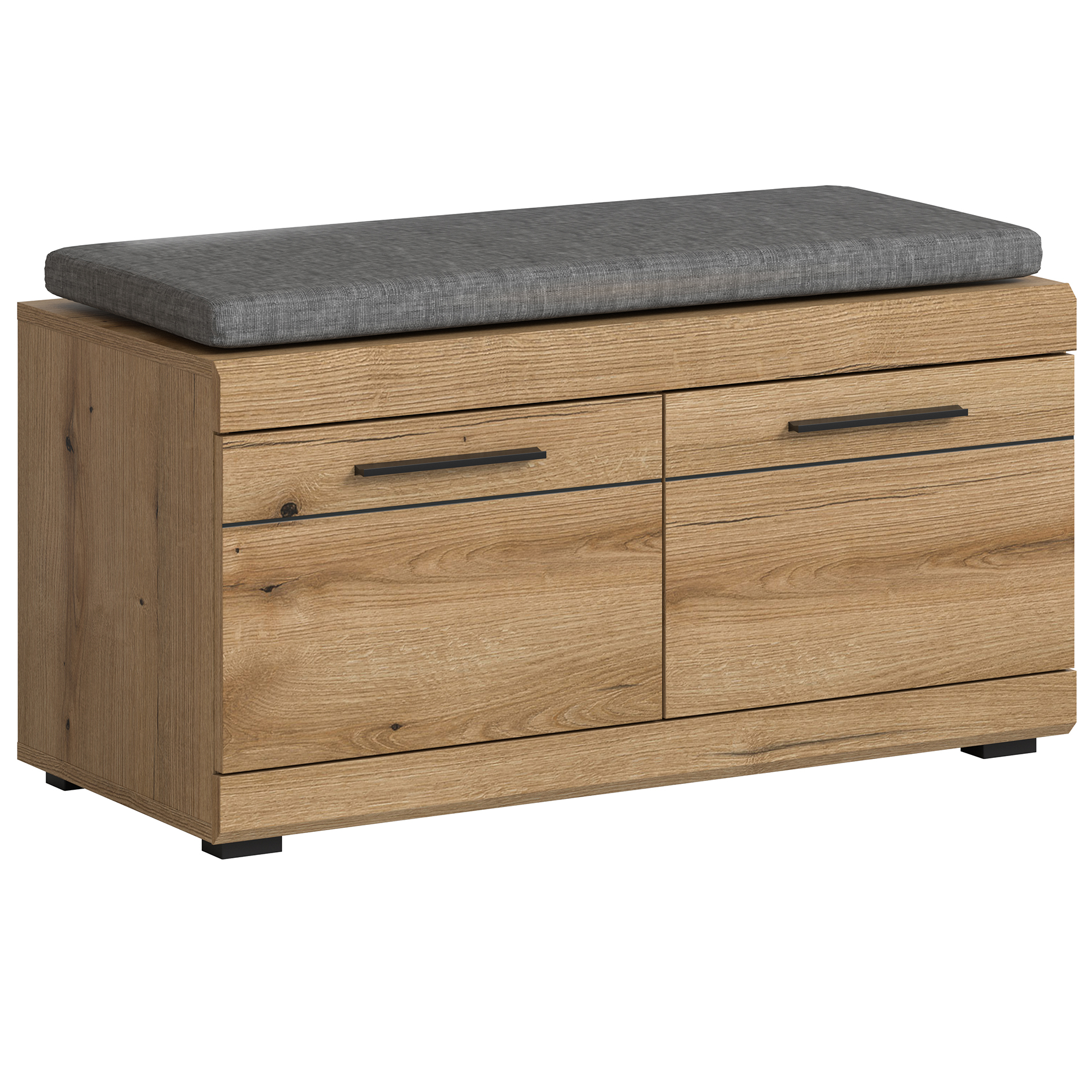 Sitzbank SCOUT - Evoke Eiche - mit Sitzkissen - 90 cm