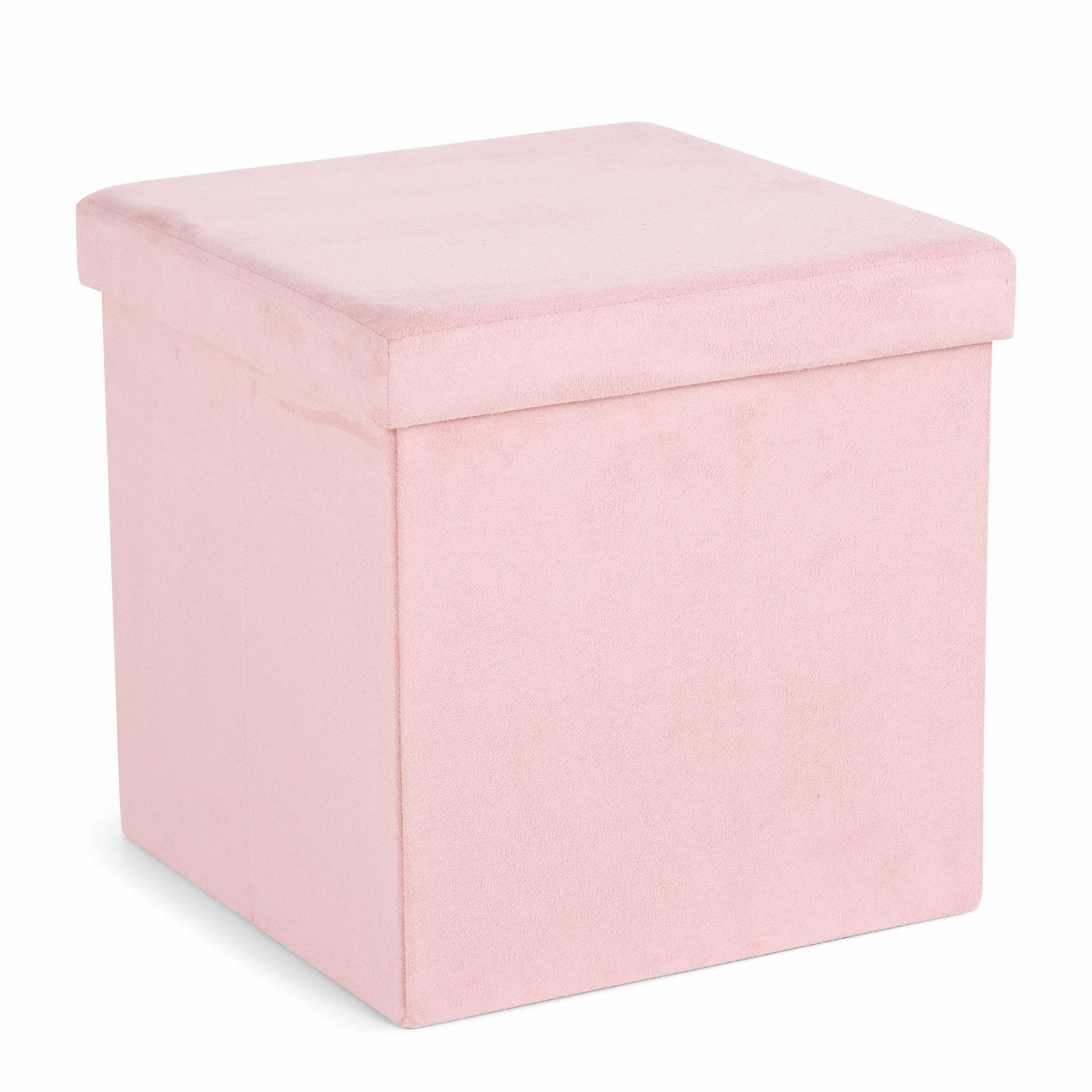 Sitzhocker - rosa - faltbar - 38 cm