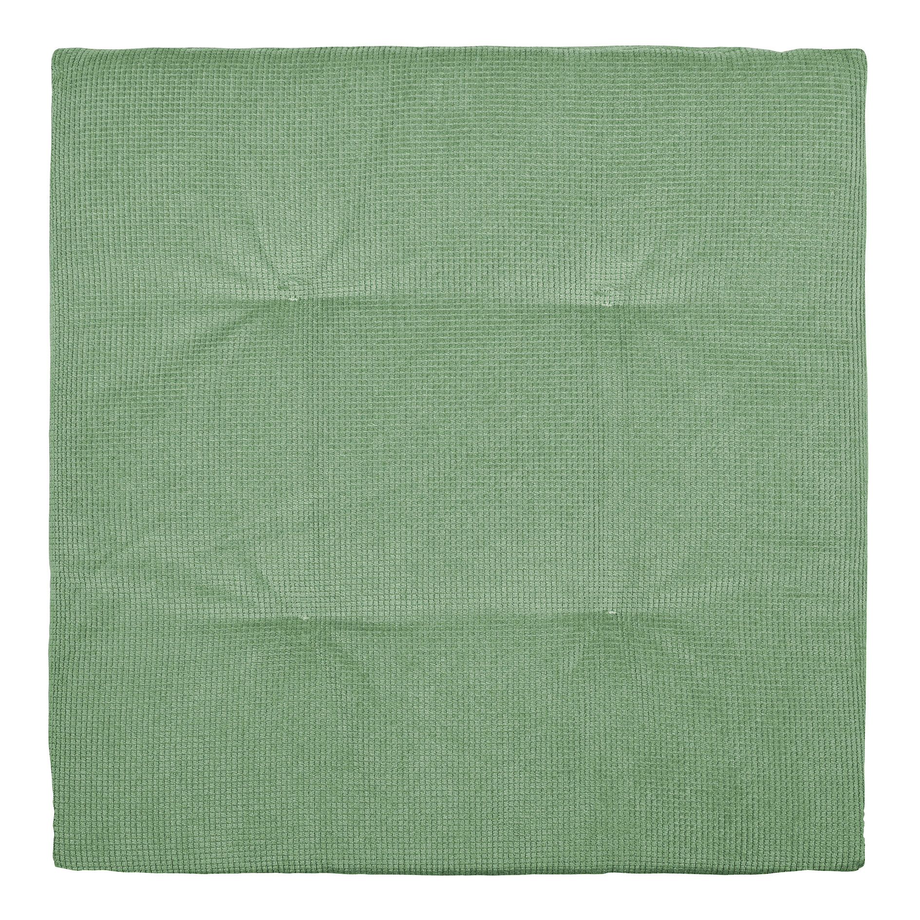 Sitzkissen - salbei - Cord - 40x40 cm