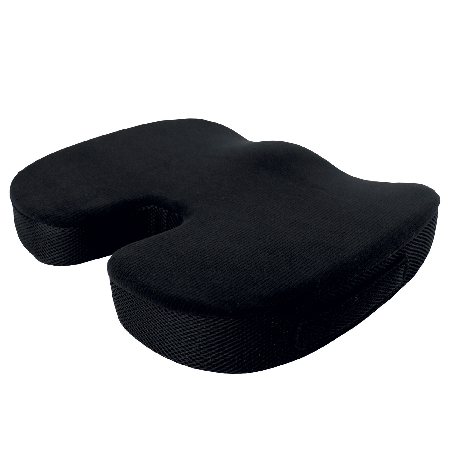 Sitzkissen - schwarz - ergonomisch geformt