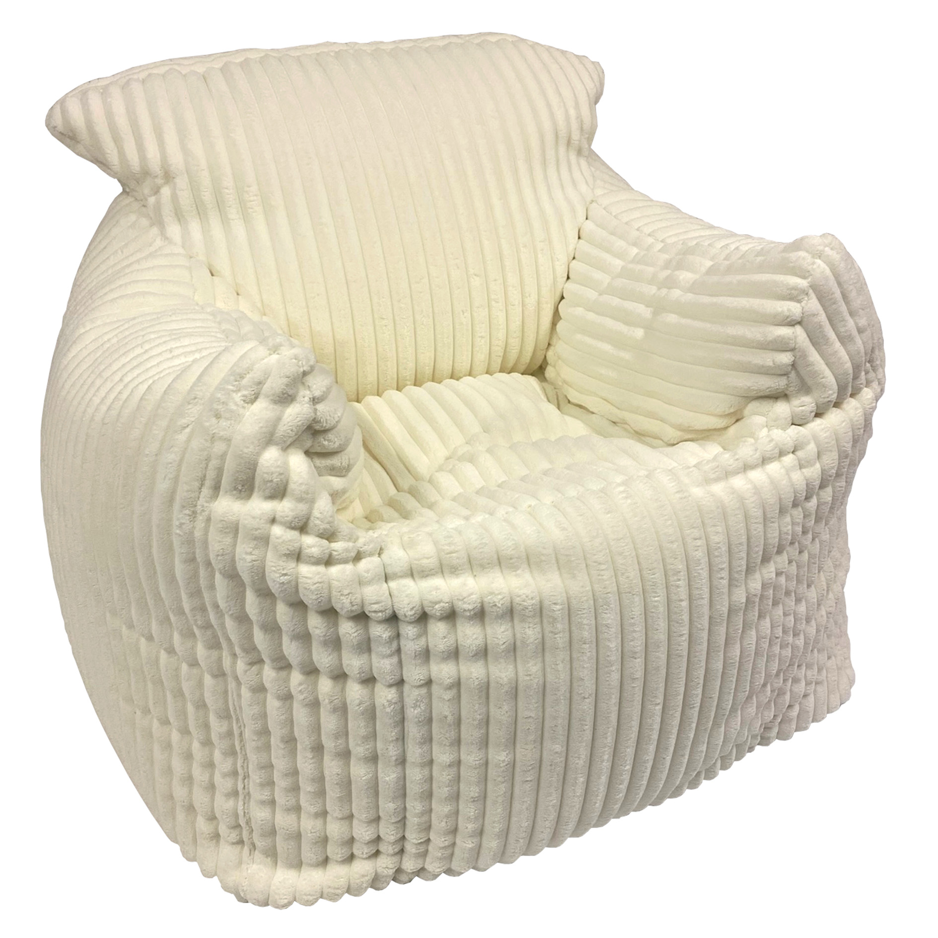 Sitzsack - creme - Breitcord - 490 Liter
