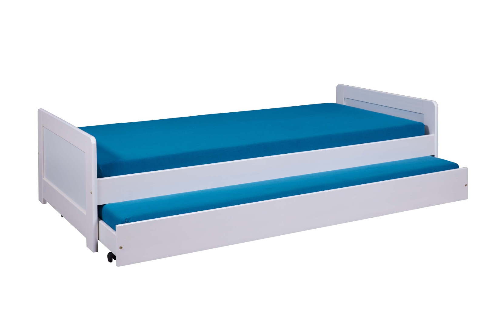 Sofabett SURF - weiß - Massivholz - 2x 90x200 cm
