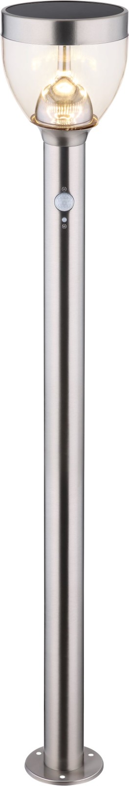 Solarleuchte - Edelstahl - 95 cm hoch