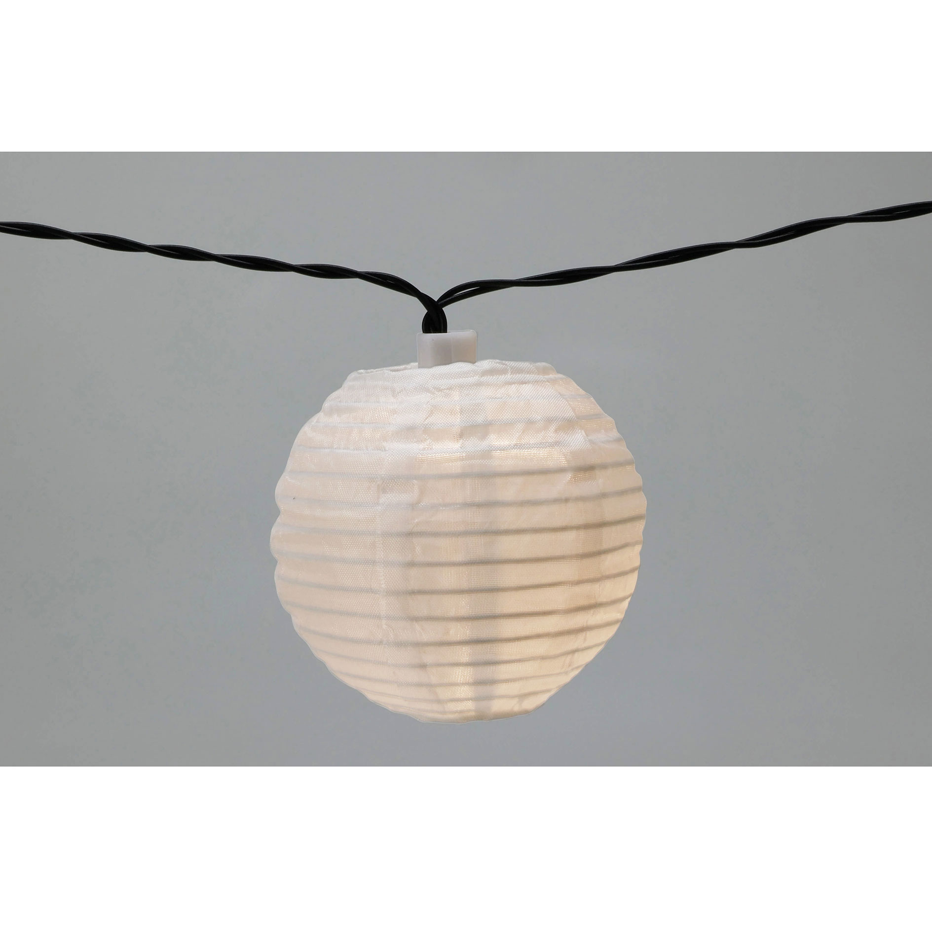 Solarlichterkette - weiß - 10 LEDs