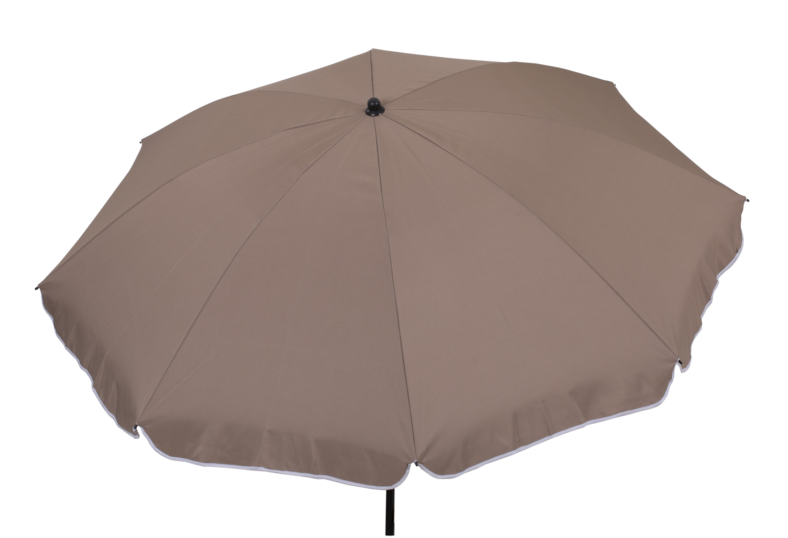 Sonnenschirm - mocca - Ø 180 cm
