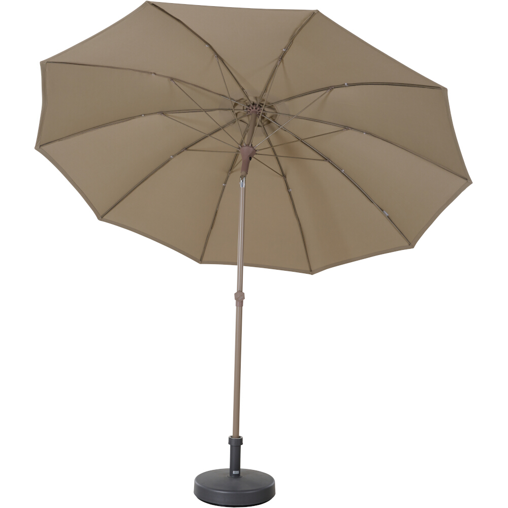 Sonnenschirm PAOLO - taupe - rund - Ø 270 cm
