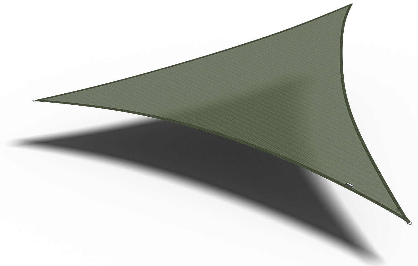 Sonnensegel COOLFIT - olive - Dreieck - 500 cm