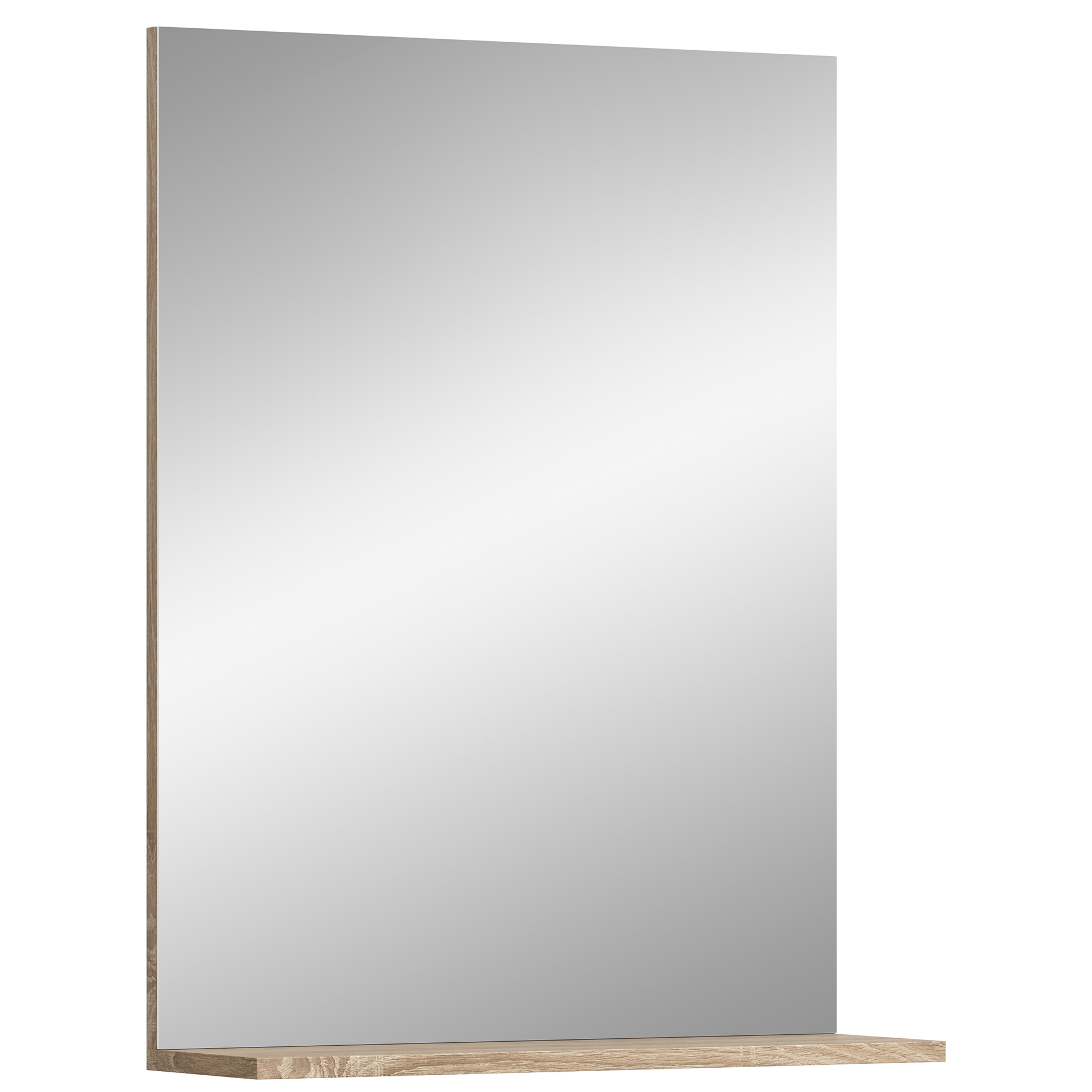 Spiegel LAMBADA - Sonoma Eiche - Ablage - 60 cm