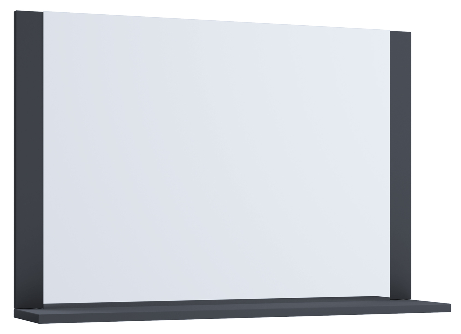 Spiegel LENDAS - anthrazit - 80 cm