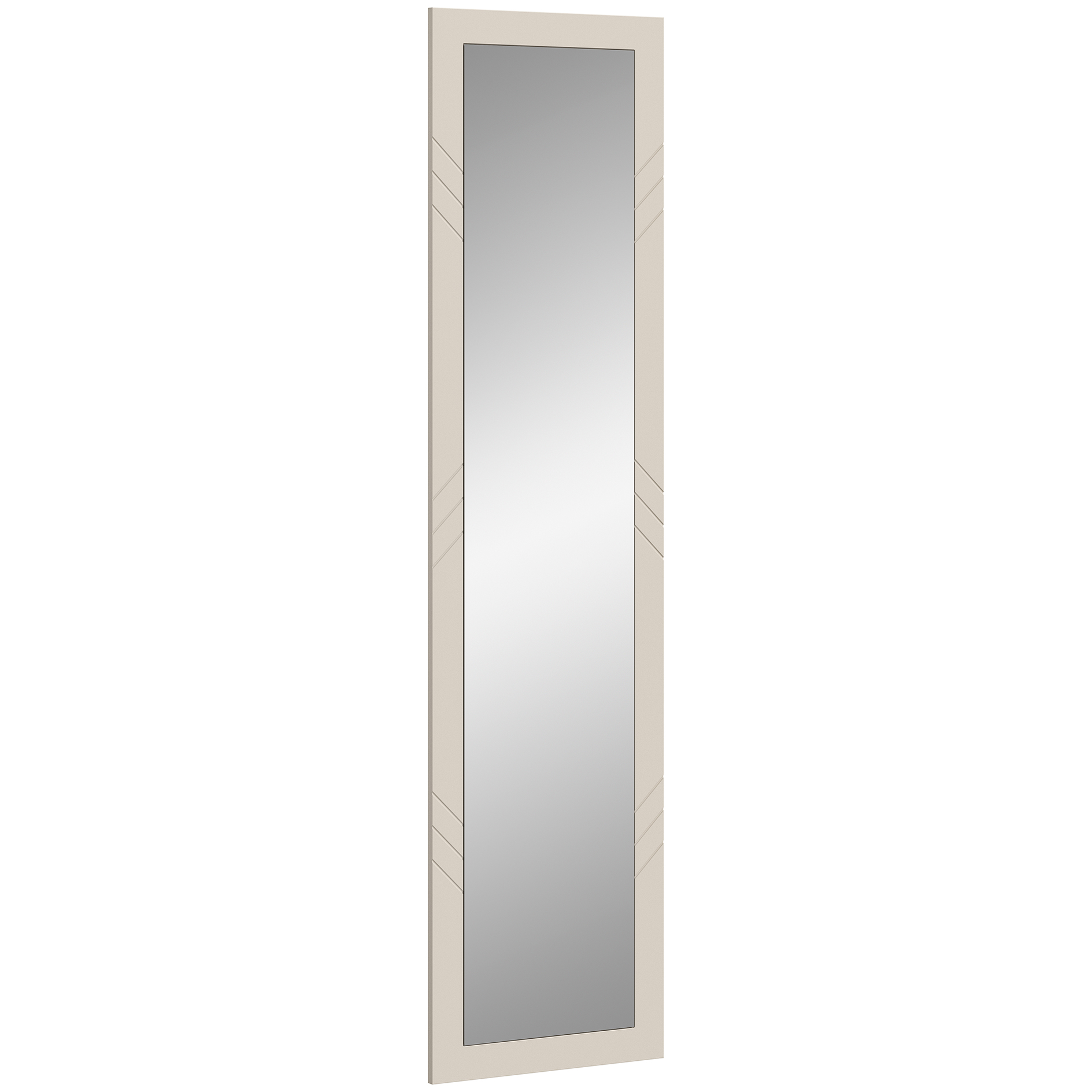 Spiegel NOTES - sandbeige matt - 180 cm hoch
