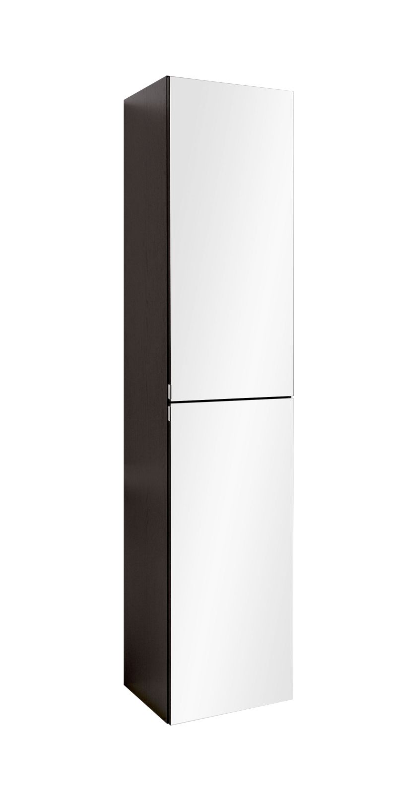 Spiegel-Seitenschrank FLORIDA - graphitgrau - 40 cm