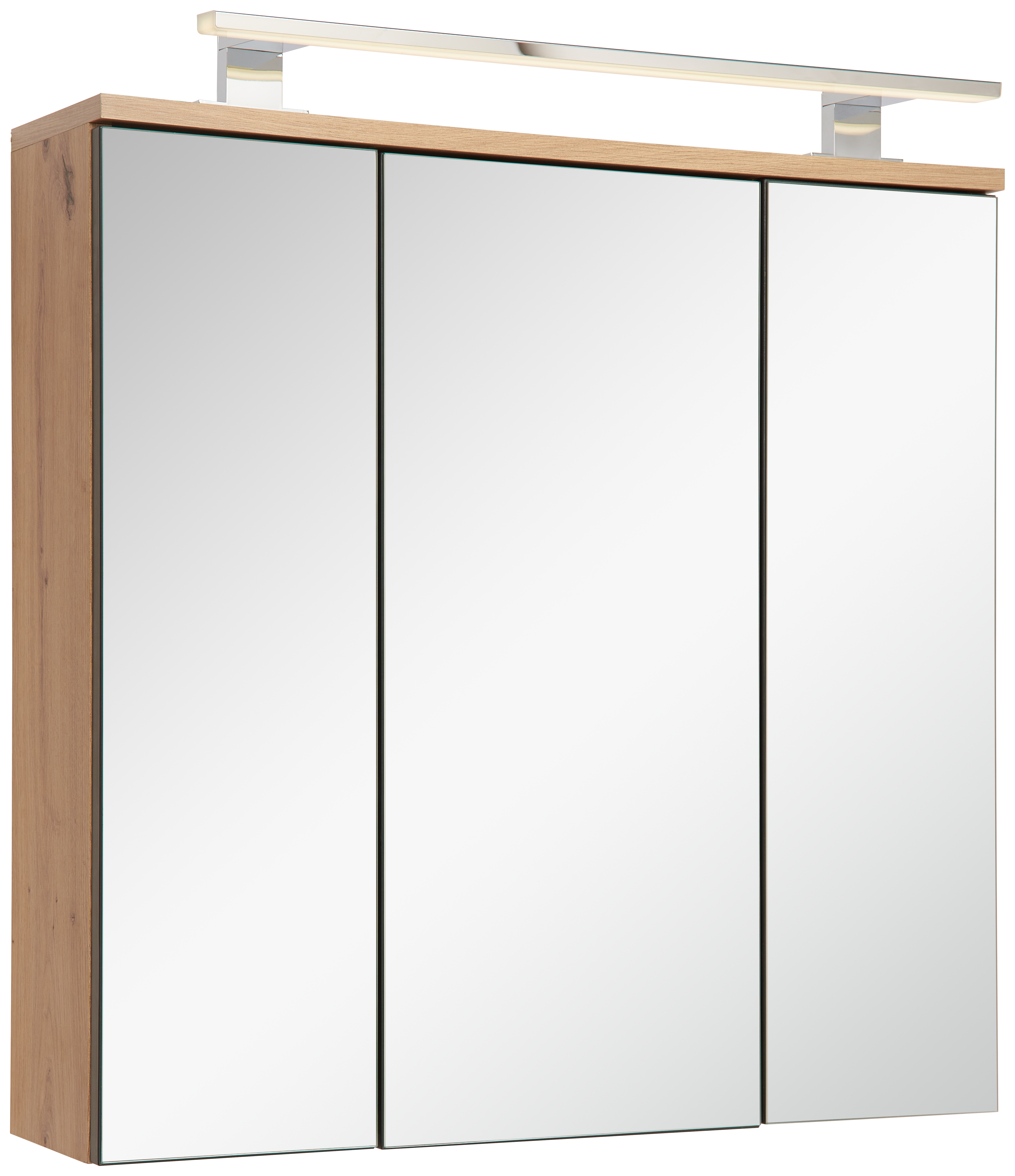 Spiegelschrank - Artisan Eiche - SoftClose - 70 cm