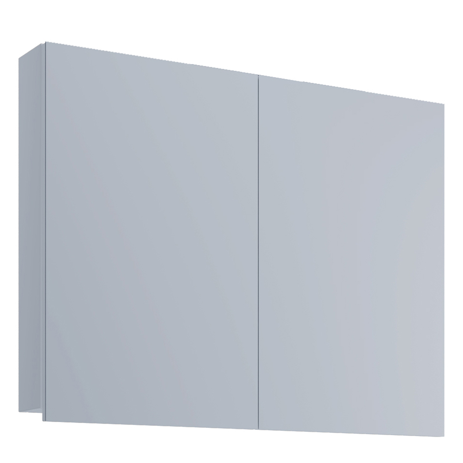 Spiegelschrank BADINOS - weiß - 80 cm