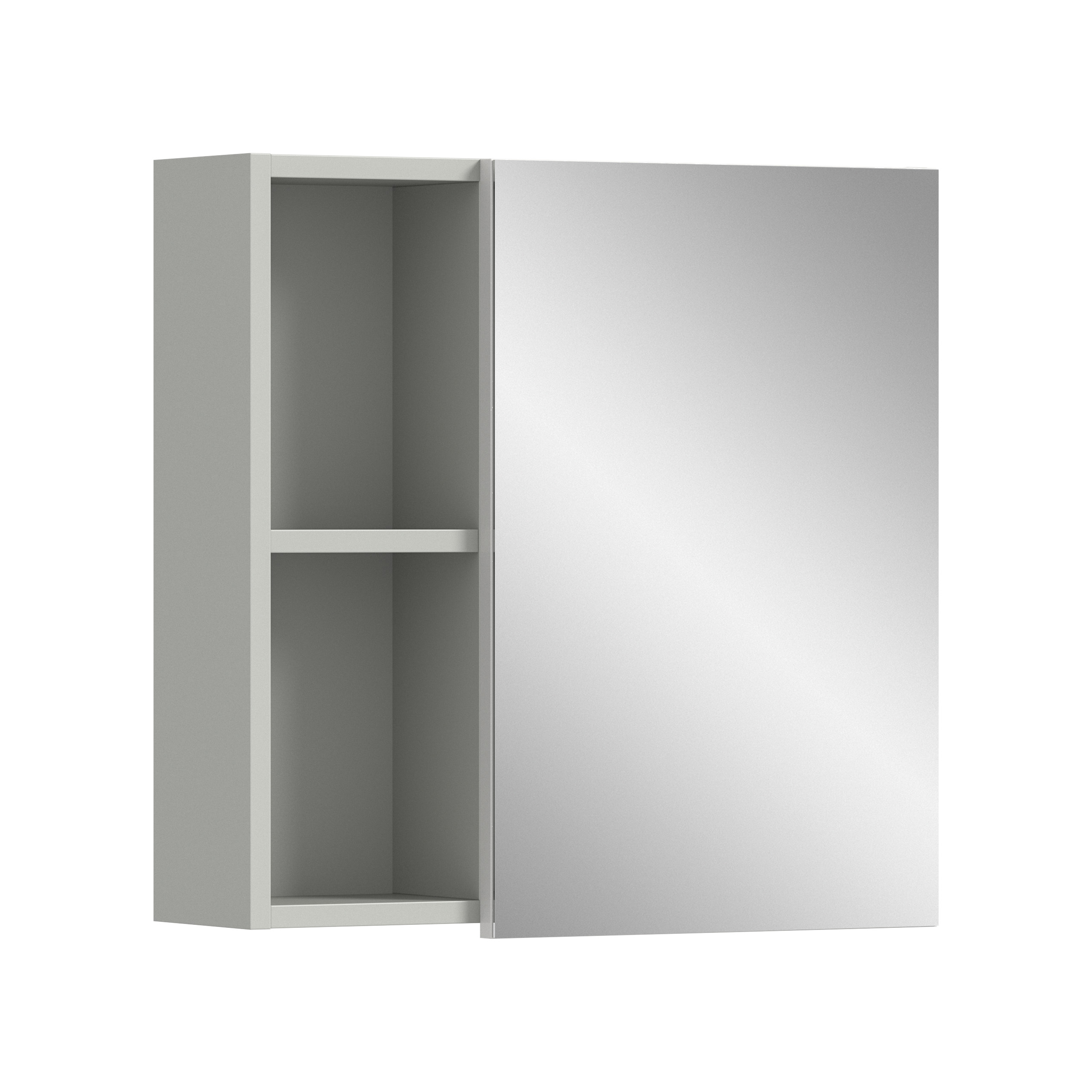Spiegelschrank COPA - hellgrau - 55 cm