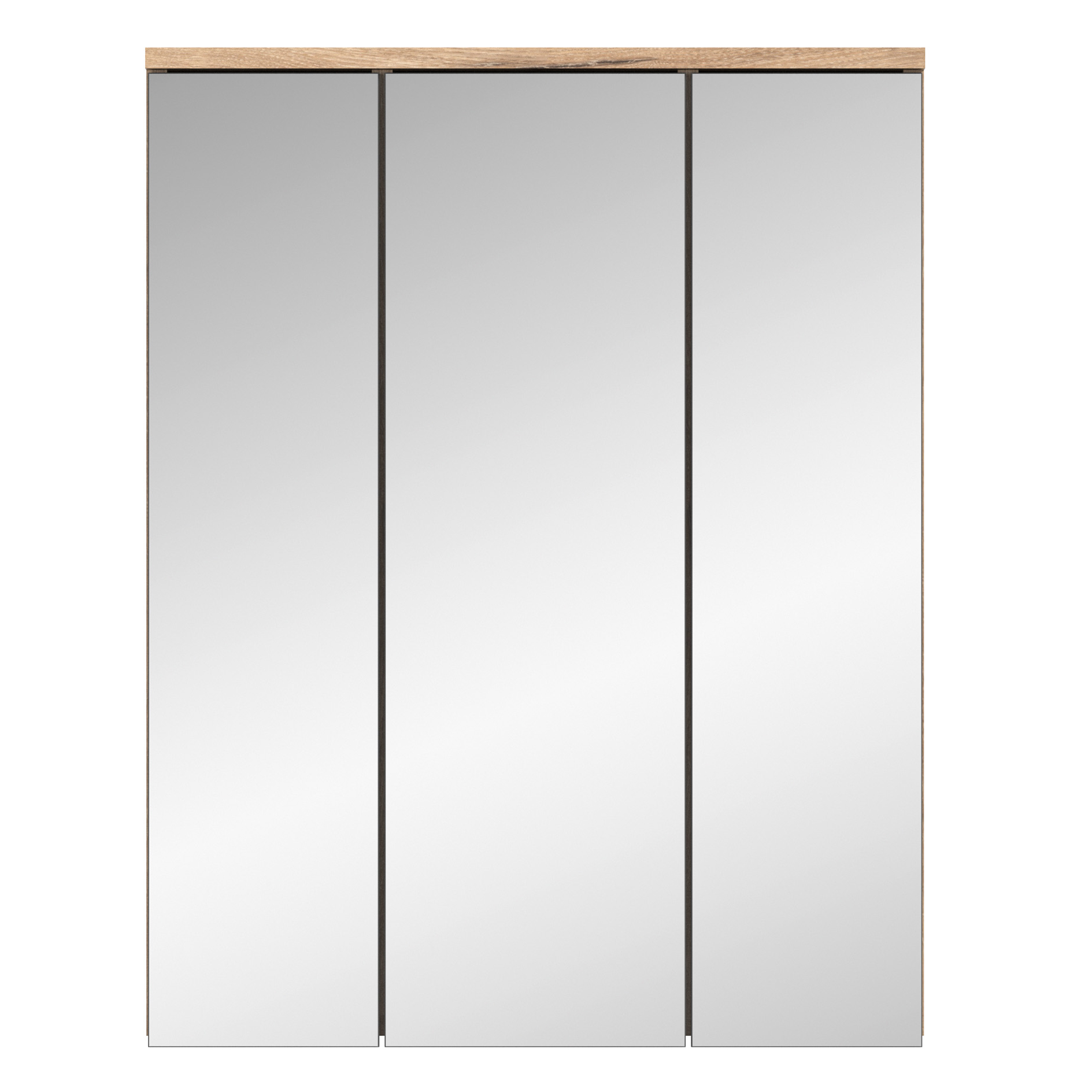 Spiegelschrank MASON - Nox Oak - Basalt grau - 60 cm