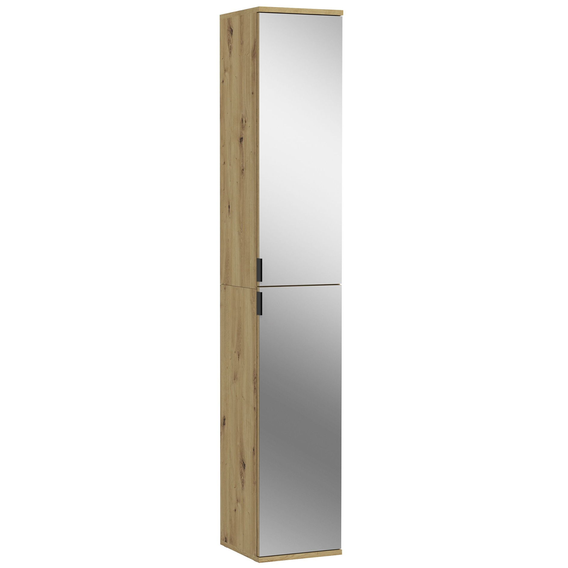 Spiegelschrank PROJEKT X - Artisan Eiche - 30 cm