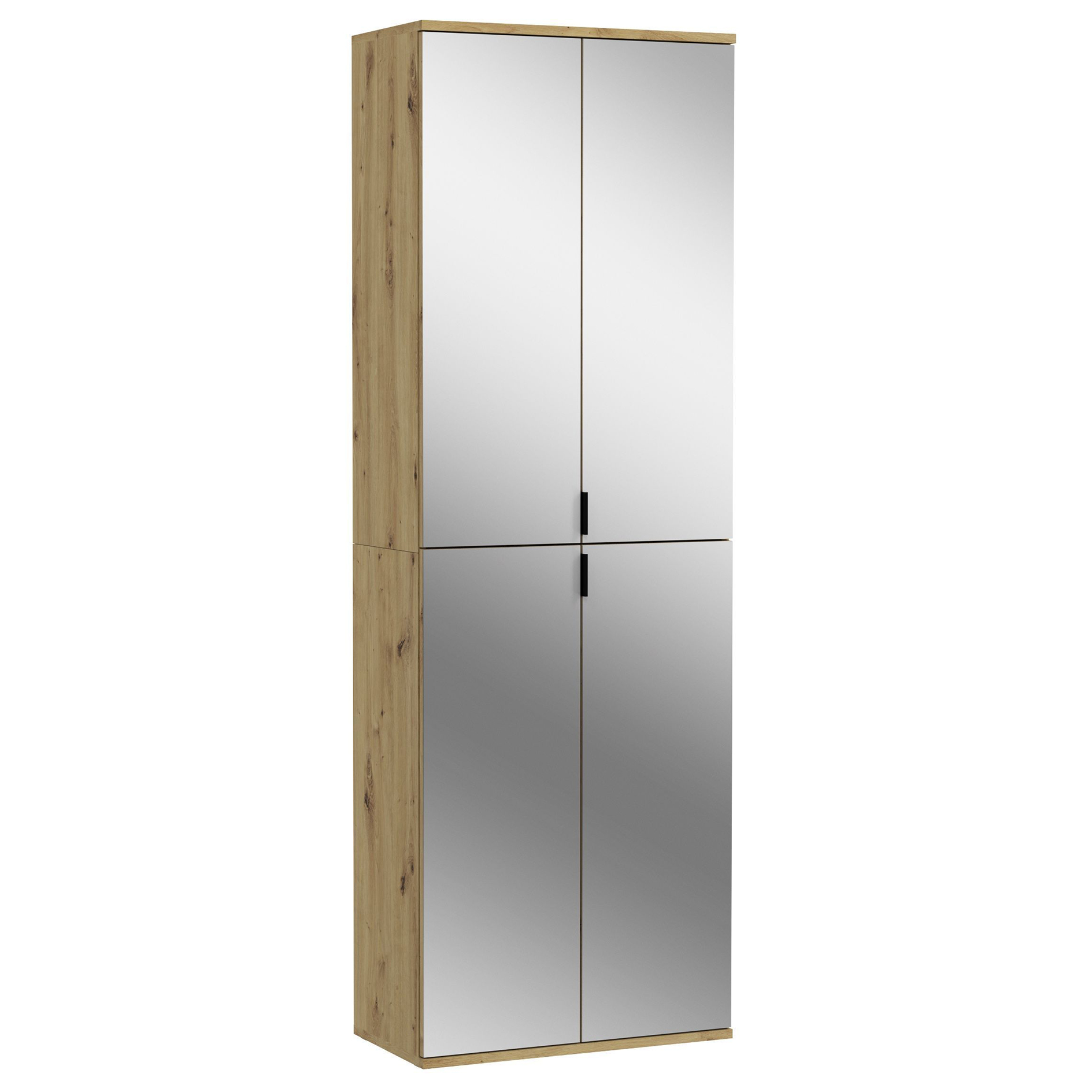 Spiegelschrank PROJEKT X - Artisan Eiche - 61 cm