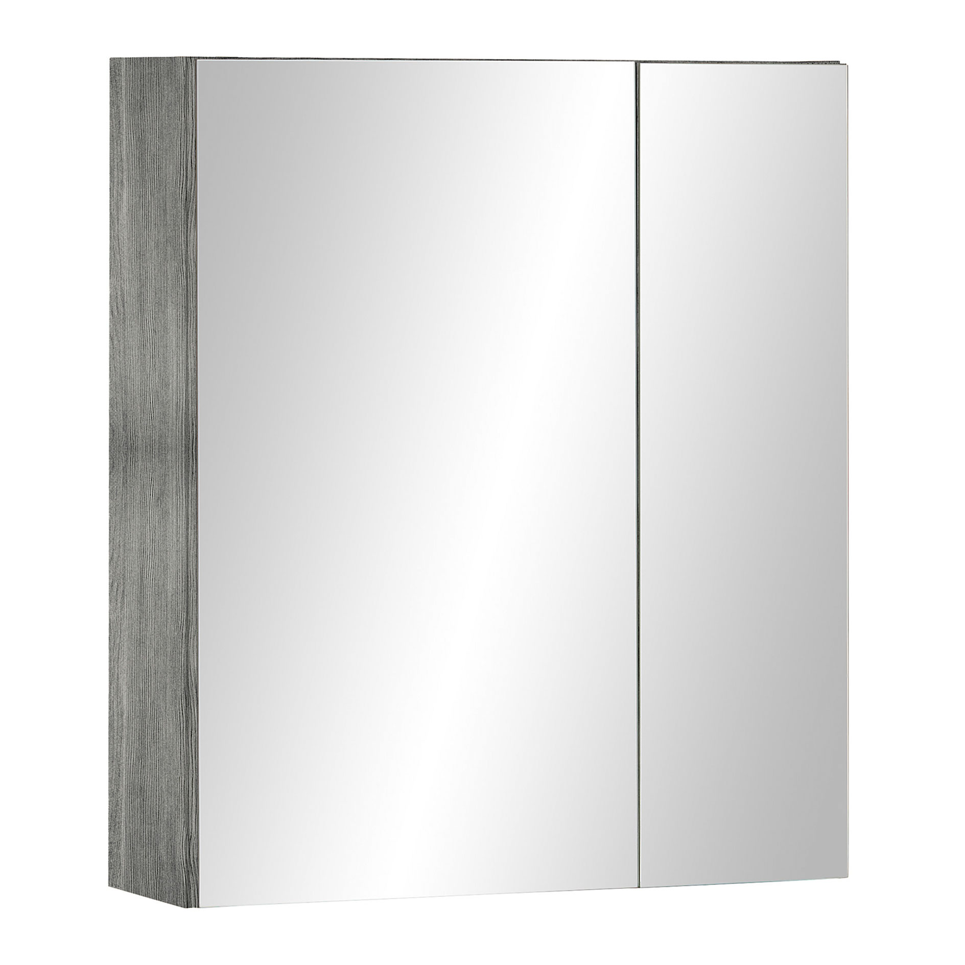 Spiegelschrank - Rauchsilber - 60 cm