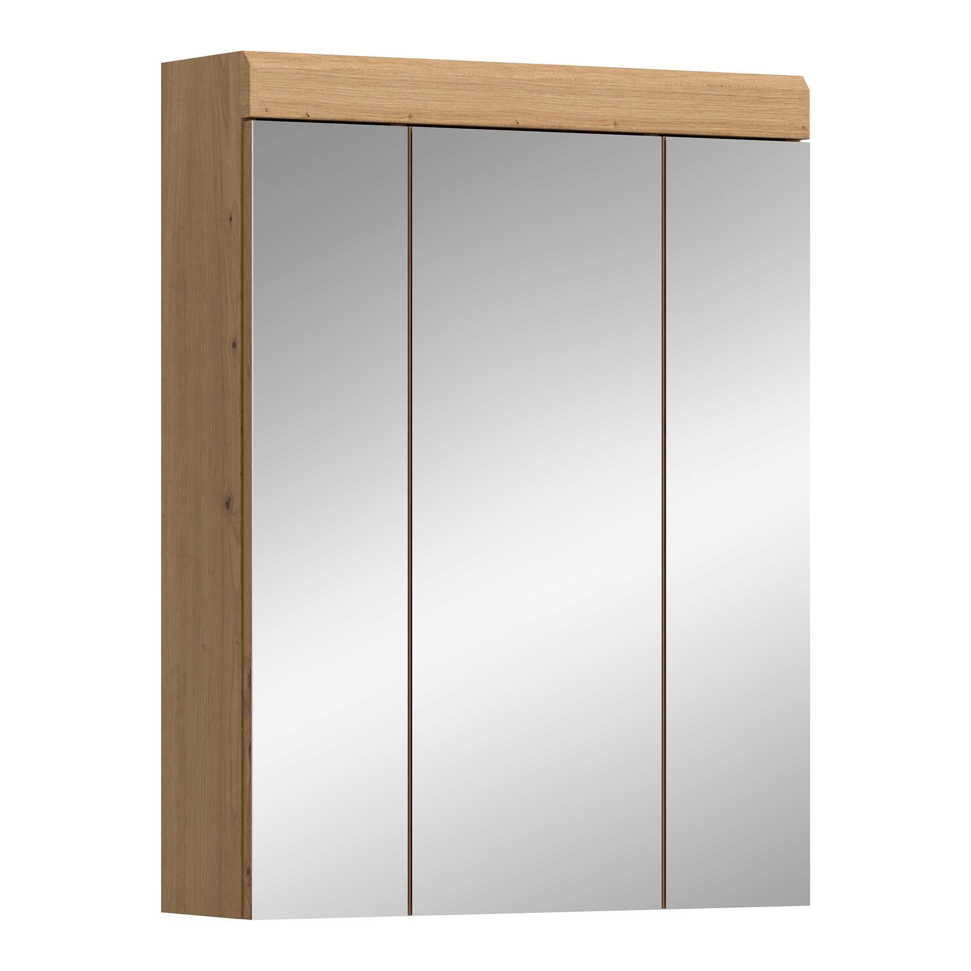 Spiegelschrank SCOUT - Artisan Eiche - 3 Türen - 60 cm