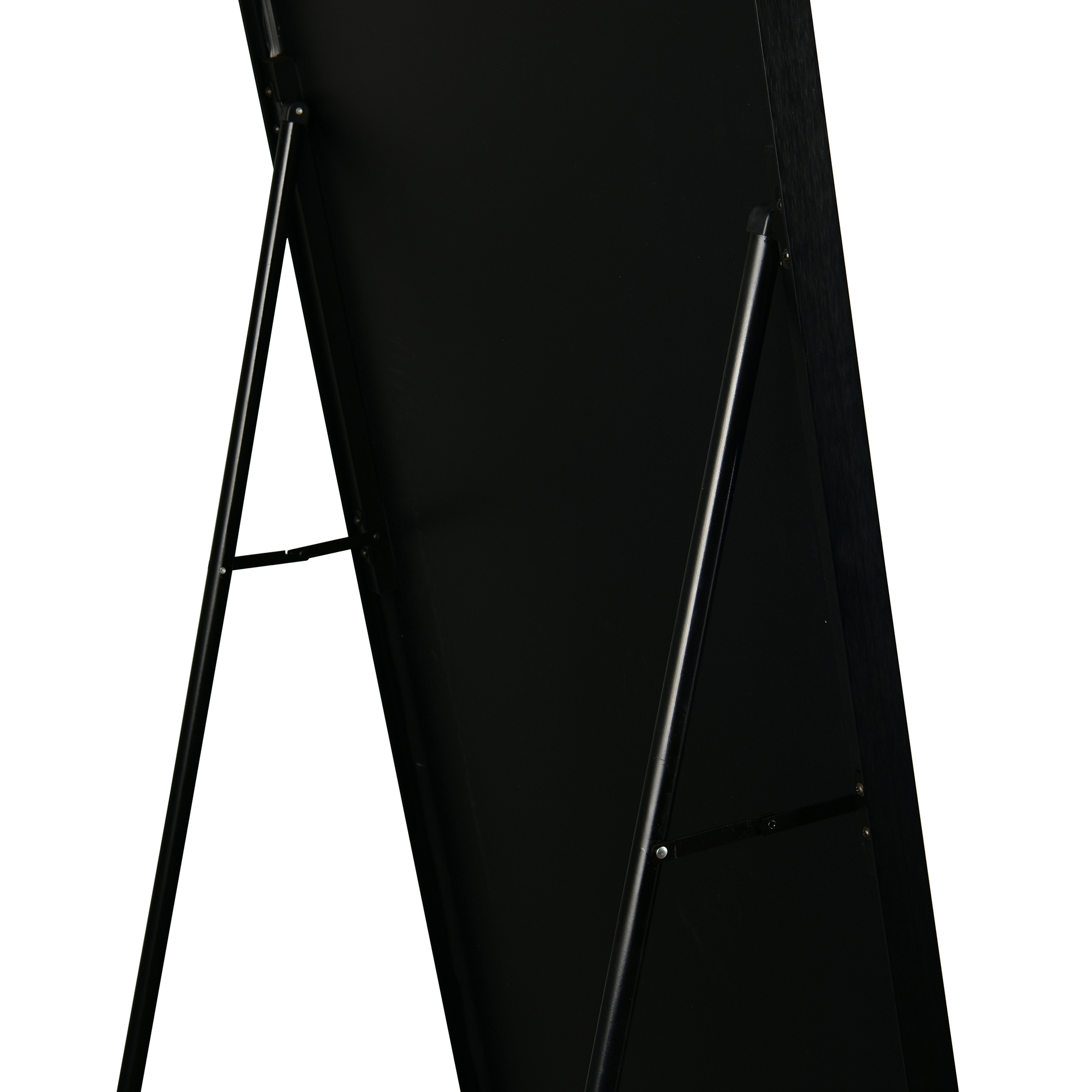Stand-/Hängespiegel - schwarz - 70x170 cm