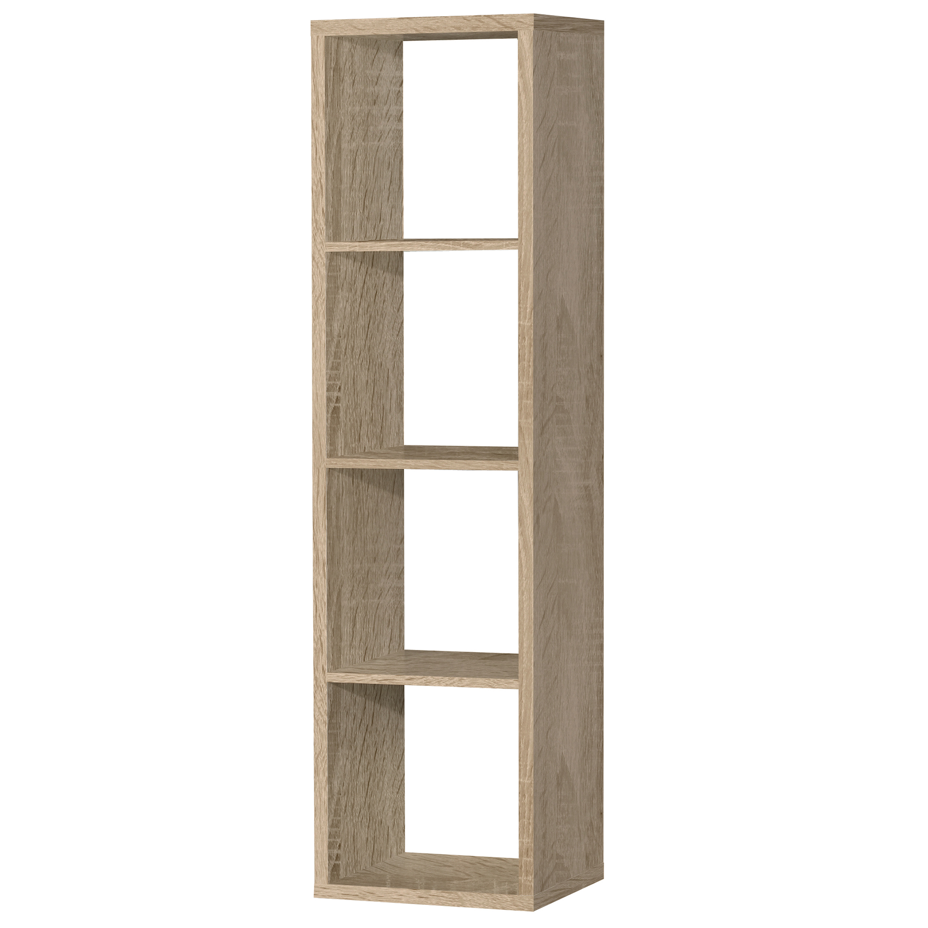Standregal - Sonoma Eiche - 1x4 Fächer