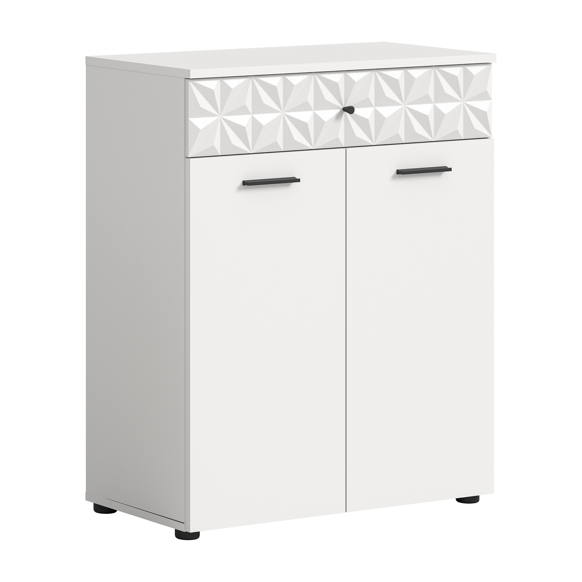 Standschrank PRISMA - weiß - 70 cm breit