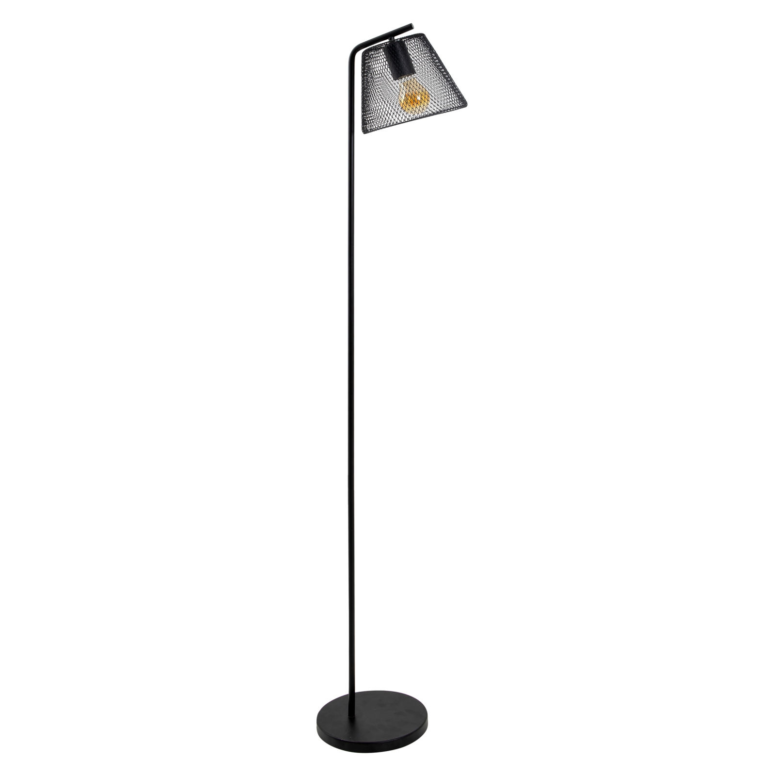 Stehleuchte KORIE - schwarz - 140 cm hoch