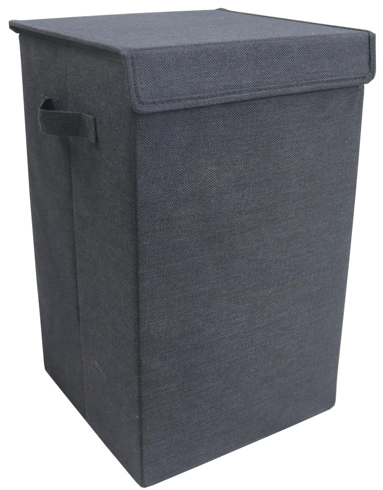Stoffbox DRESO - anthrazit - Größe M