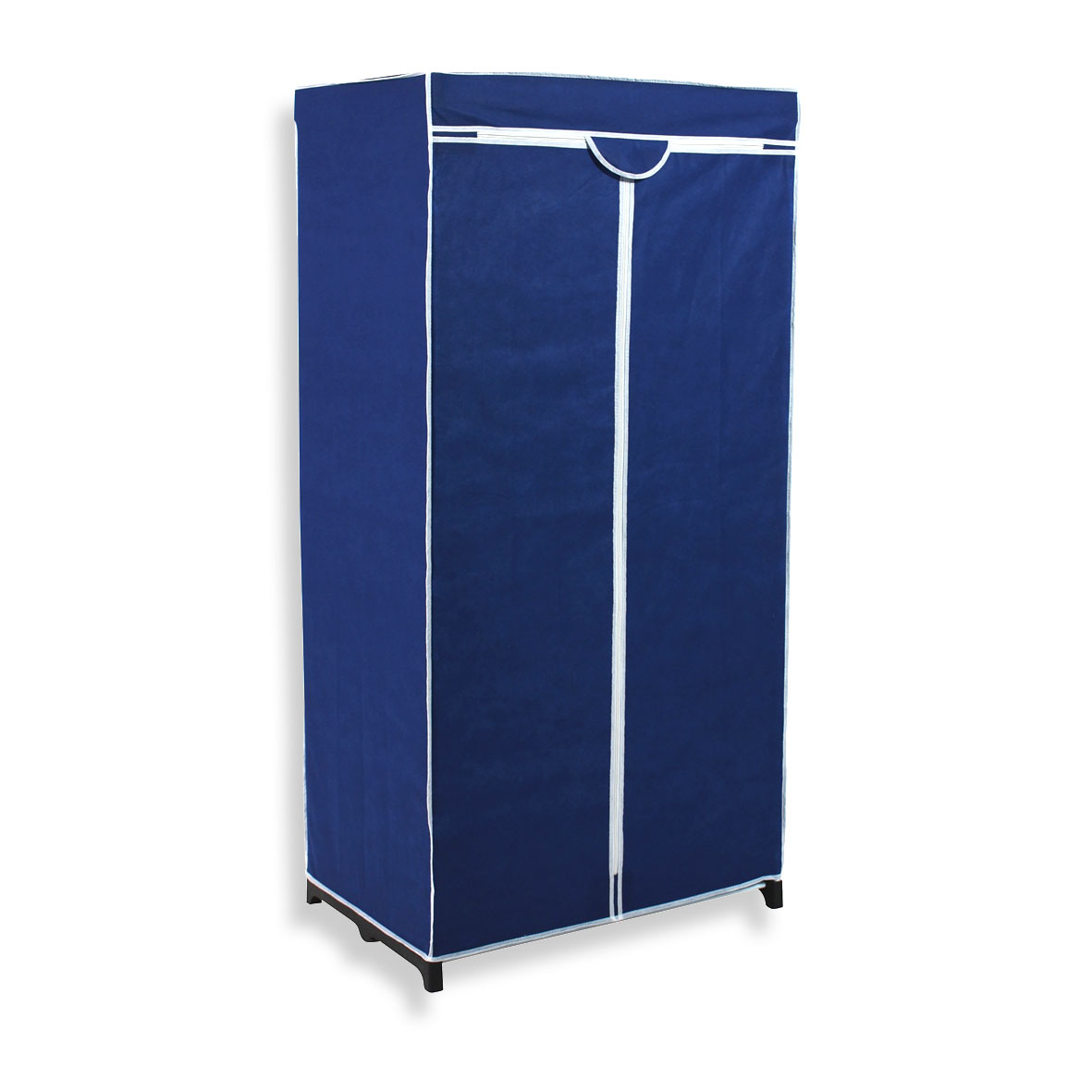 Stoffschrank - blau - 75 cm