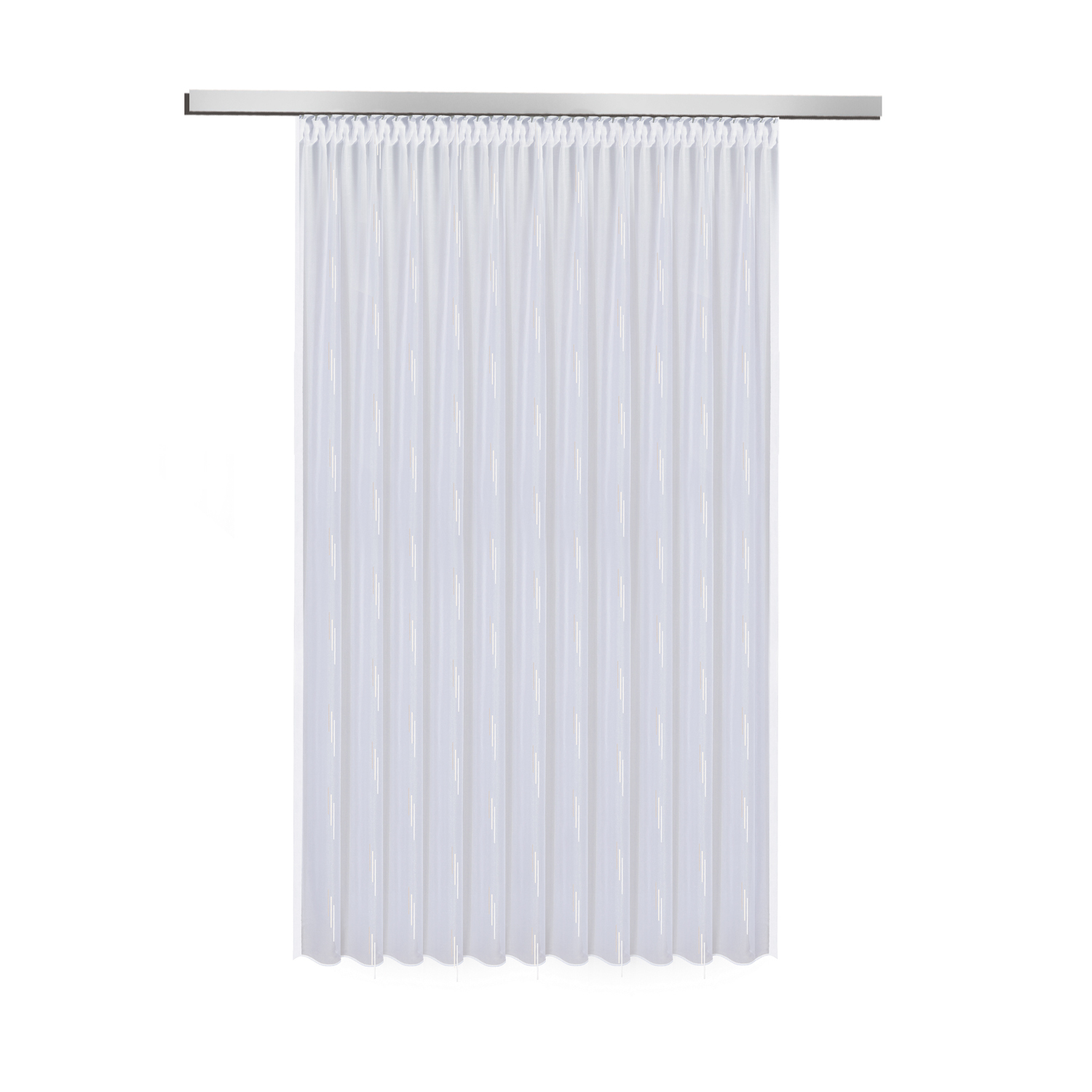 Store - weiß-beige - 450x175 cm