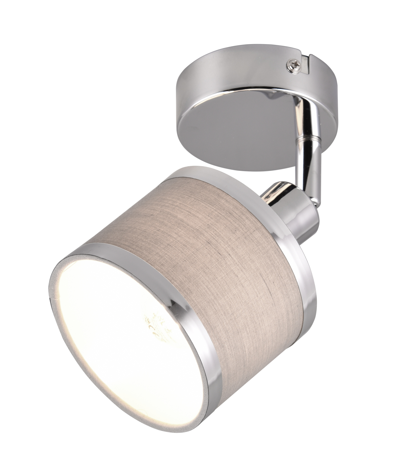 Strahler - Chrom-grau - 1-flammig