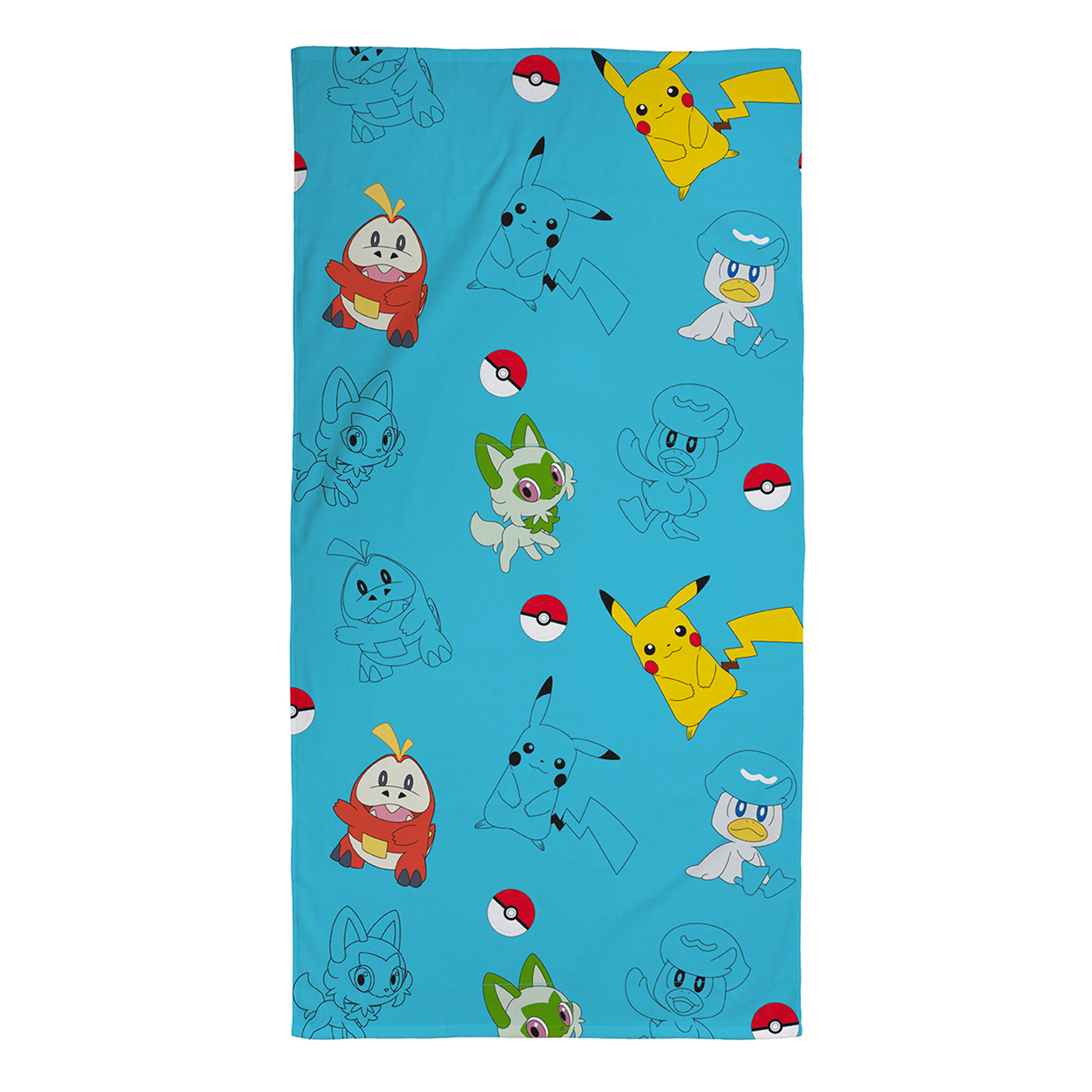 Strandtuch POKÉMON - bunt - 75x150 cm