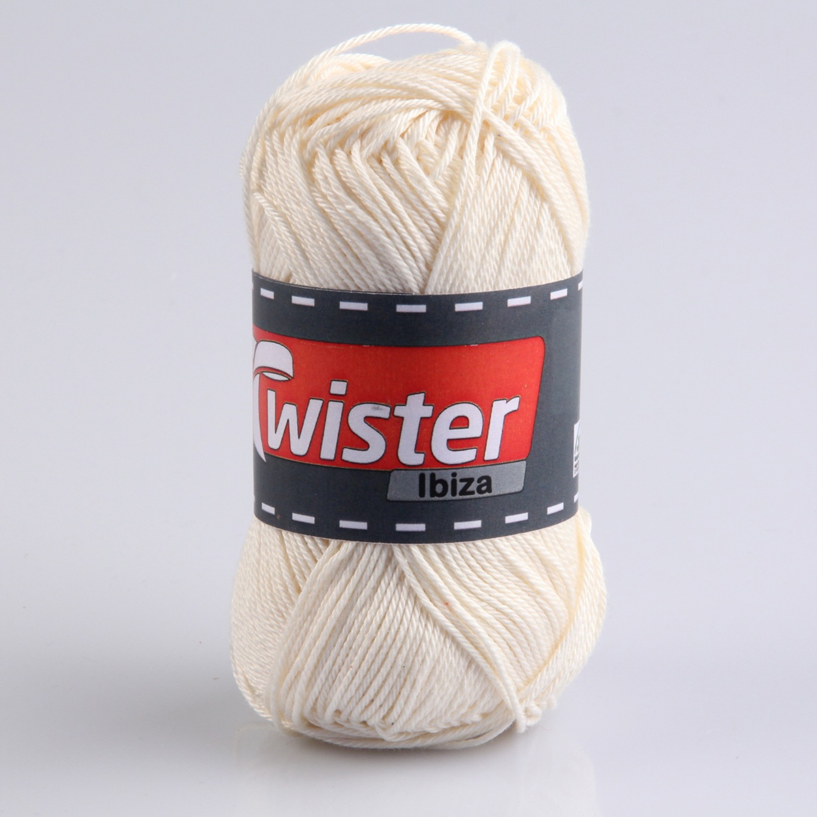 Strickgarn TWISTER IBIZA - creme - 50g