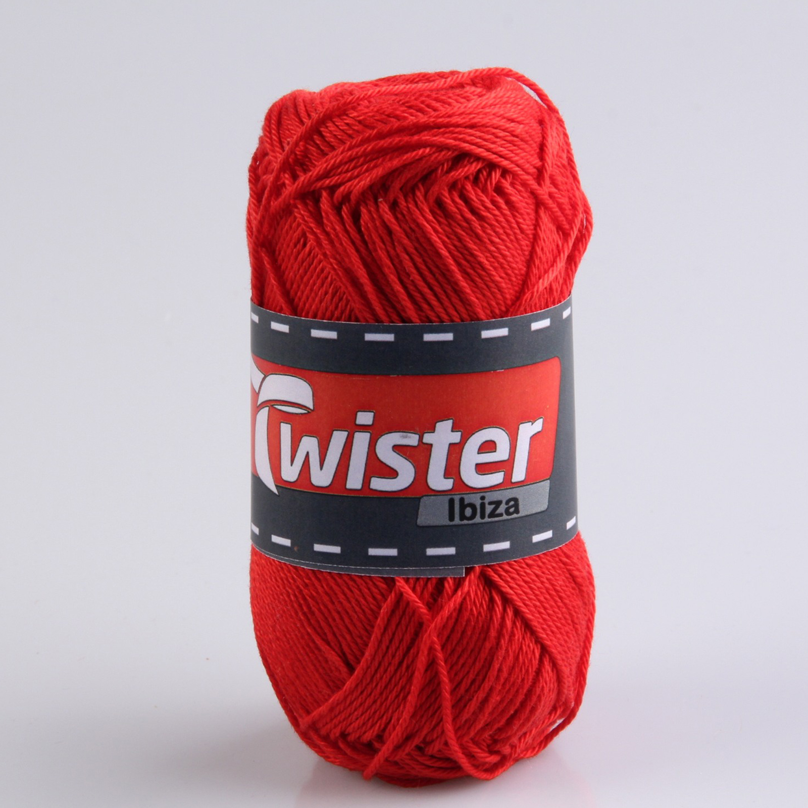 Strickgarn TWISTER IBIZA - rot - 50g