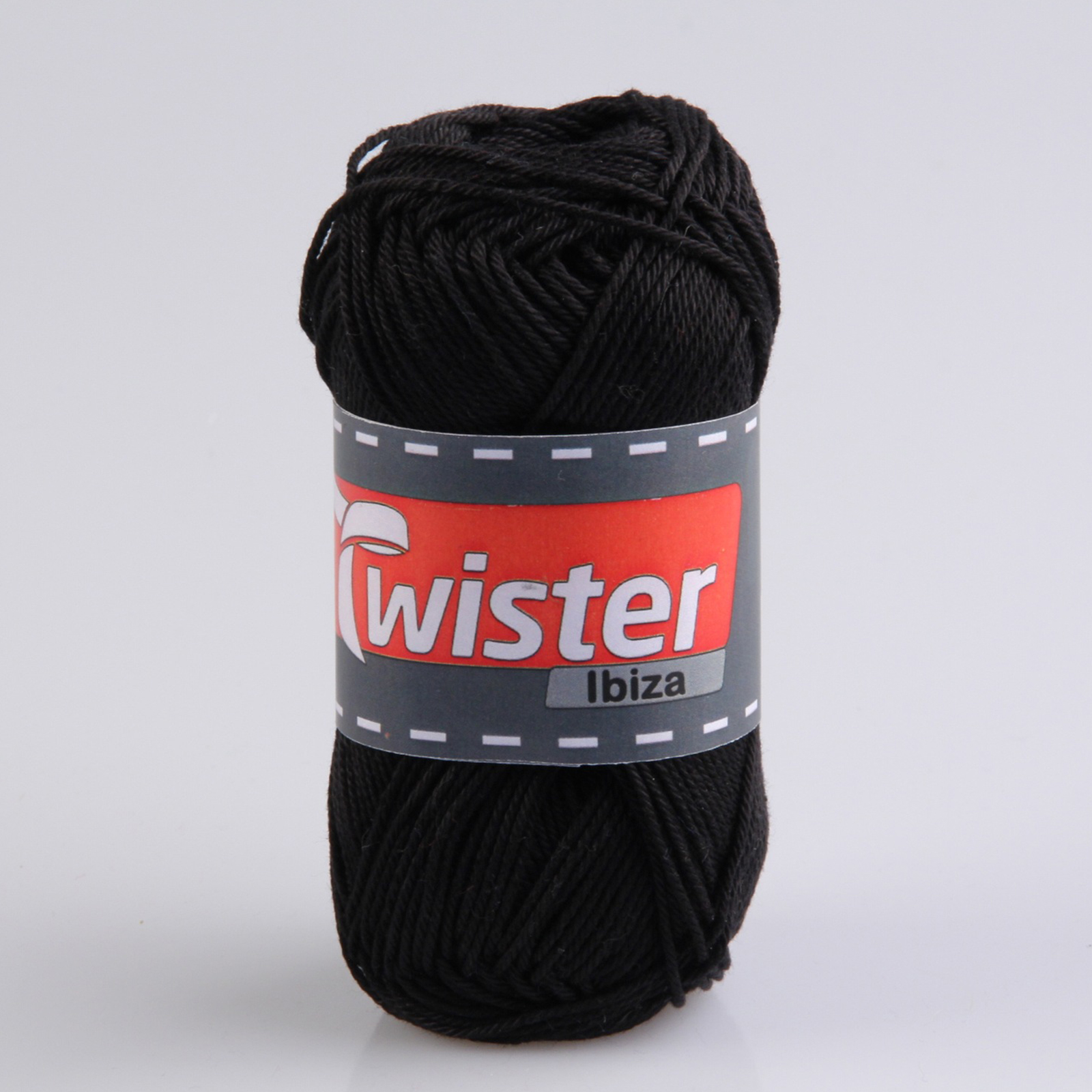 Strickgarn TWISTER IBIZA - schwarz - 50g