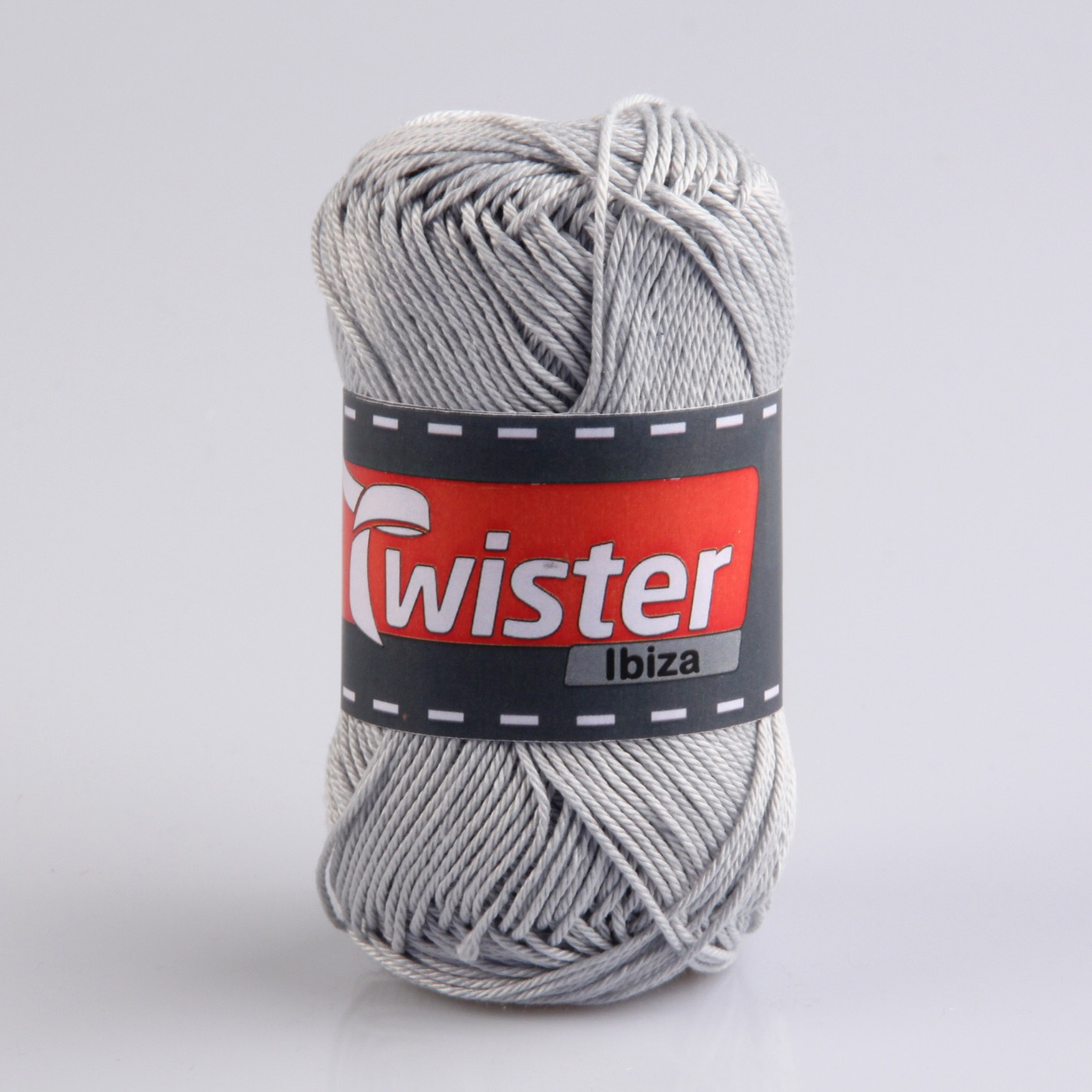 Strickgarn TWISTER IBIZA - silber - 50g