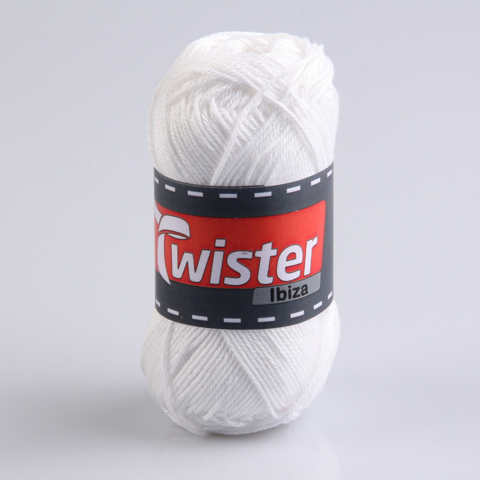 Strickgarn TWISTER IBIZA - weiß - 50g