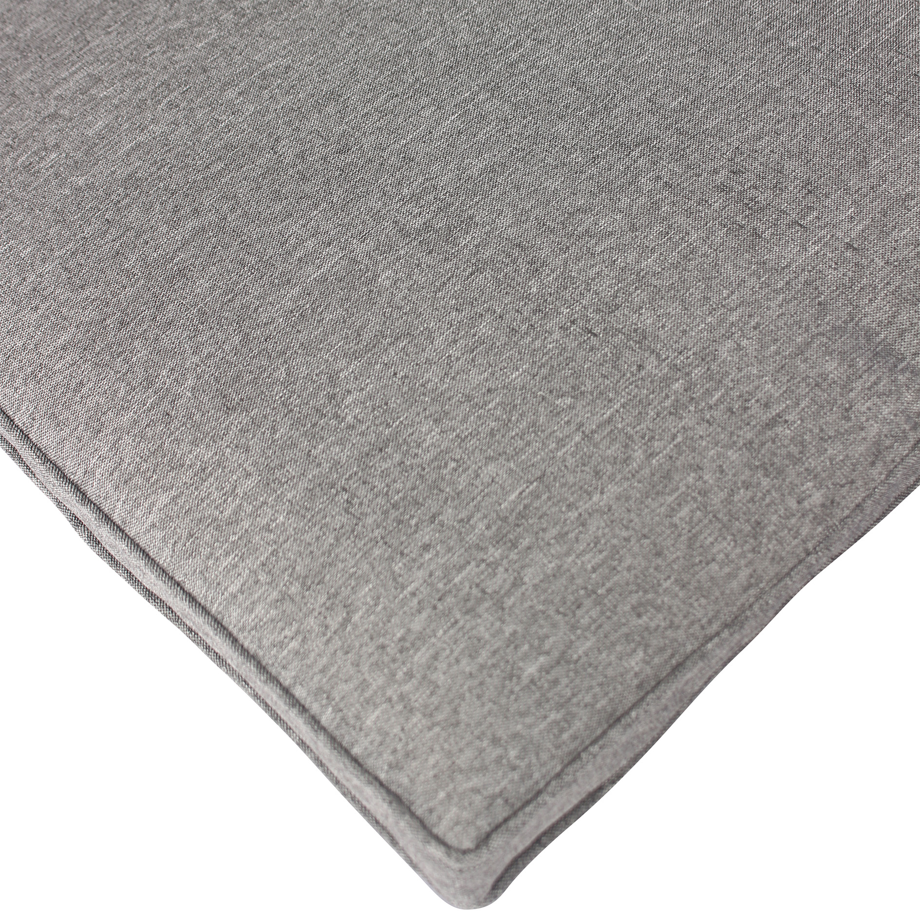 Stuhl - schwarz - Seilgeflecht - mit Sitzkissen