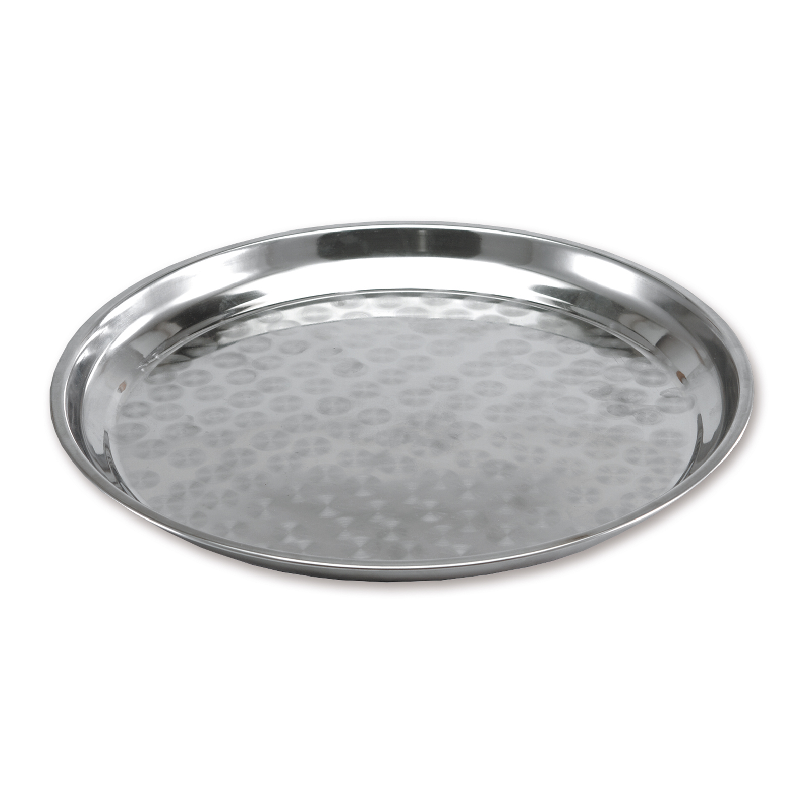 Tablett - Edelstahl rostfrei - Ø 35 cm