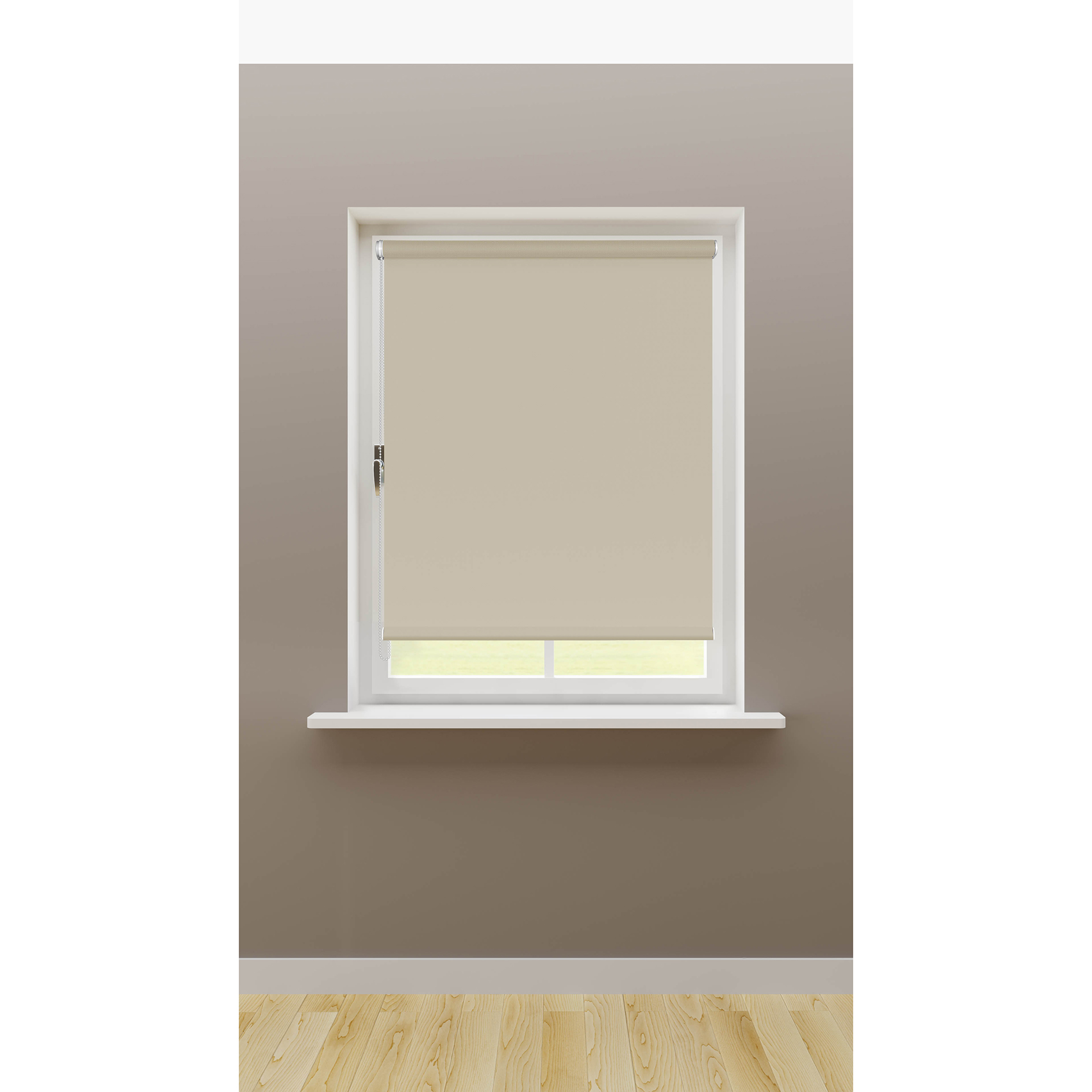 Tageslichtrollo - kitt - 50x150 cm