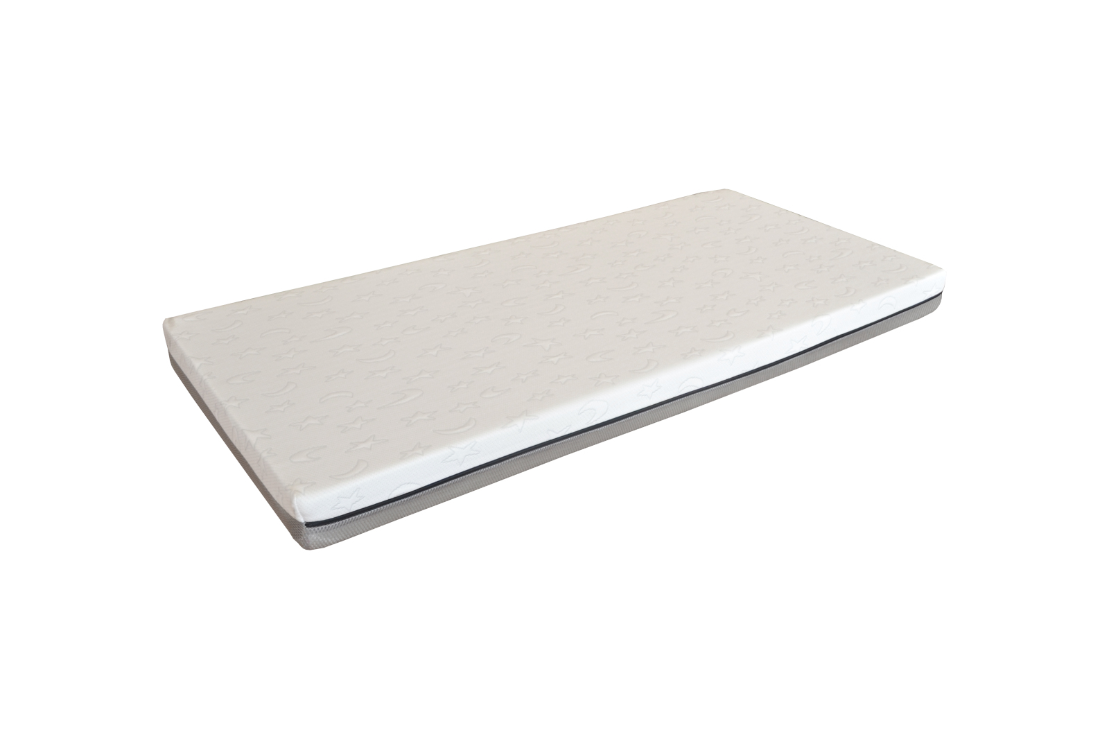 Taschenfederkern-Rollmatratze JUNIOR SOFT - beige-grau - H2 - 70x140 cm