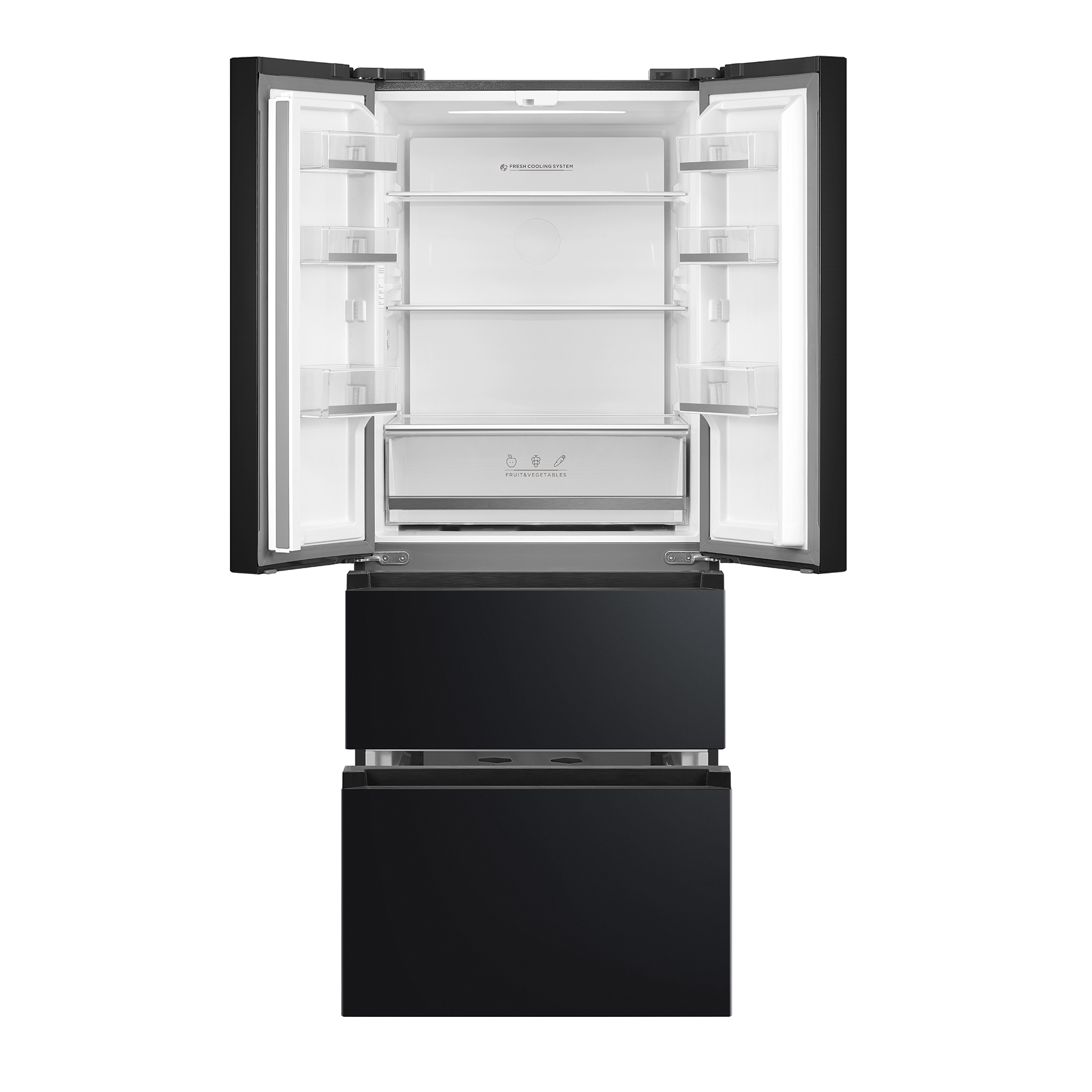 TECHNOLUX French Door Kühl-/Gefrierkombination SKMFDFDDID - dark inox - E