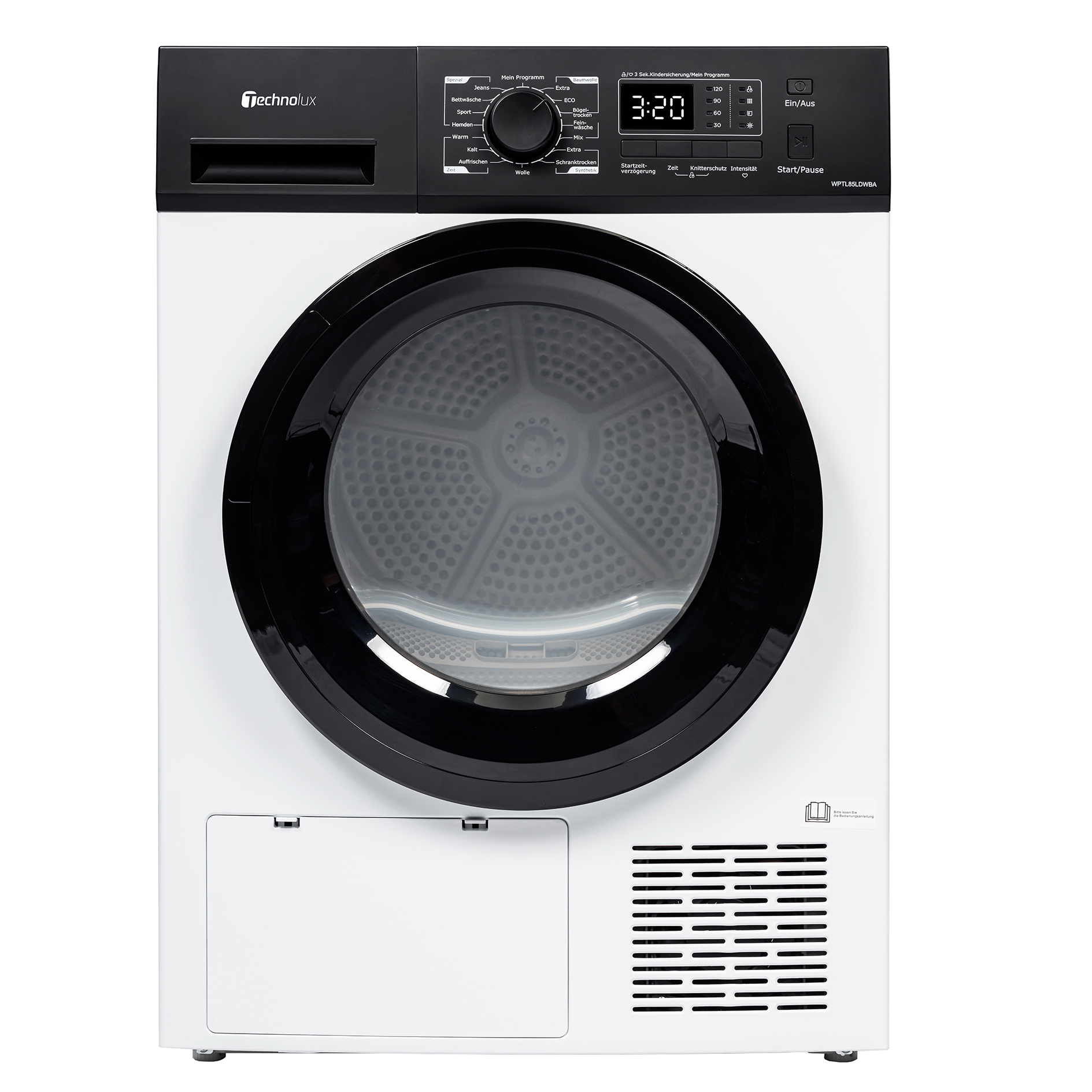 TECHNOLUX Wärmepumpentrockner WPTL8SLDWBA - 8 kg - E