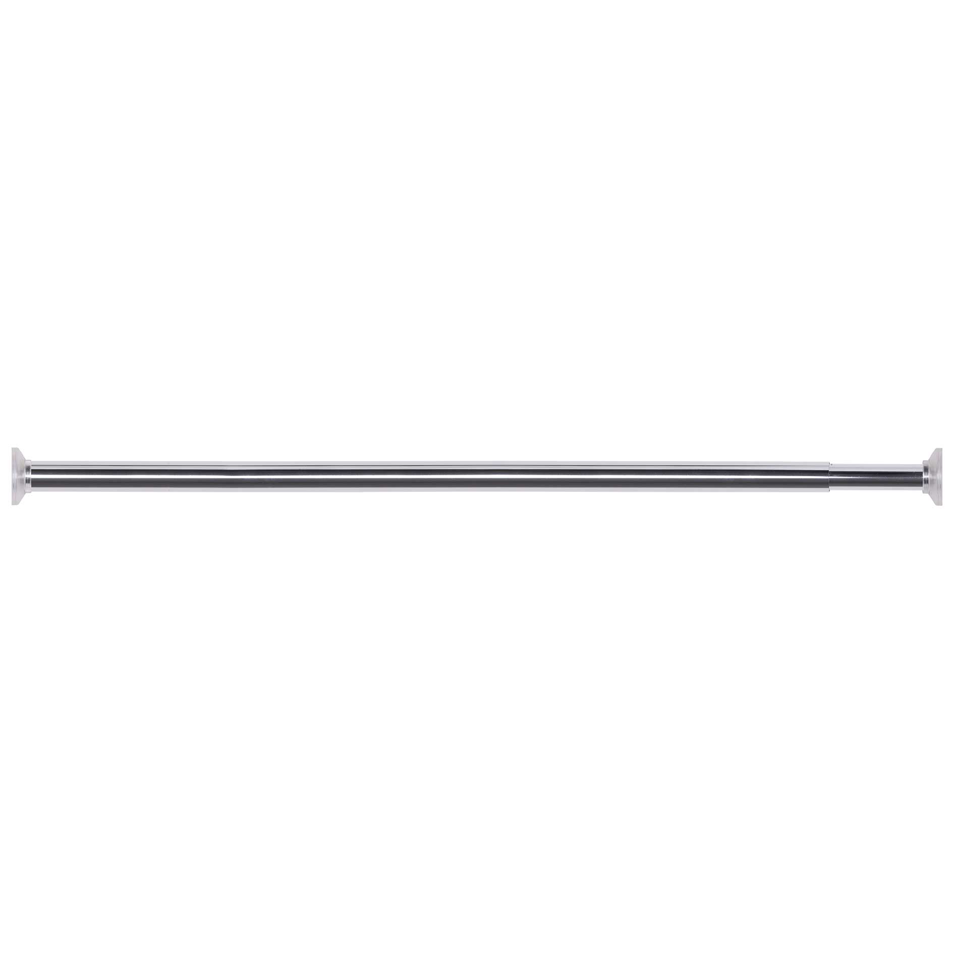 Teleskopstange - Duschstange - silber - ausziehbar - 125-220 cm