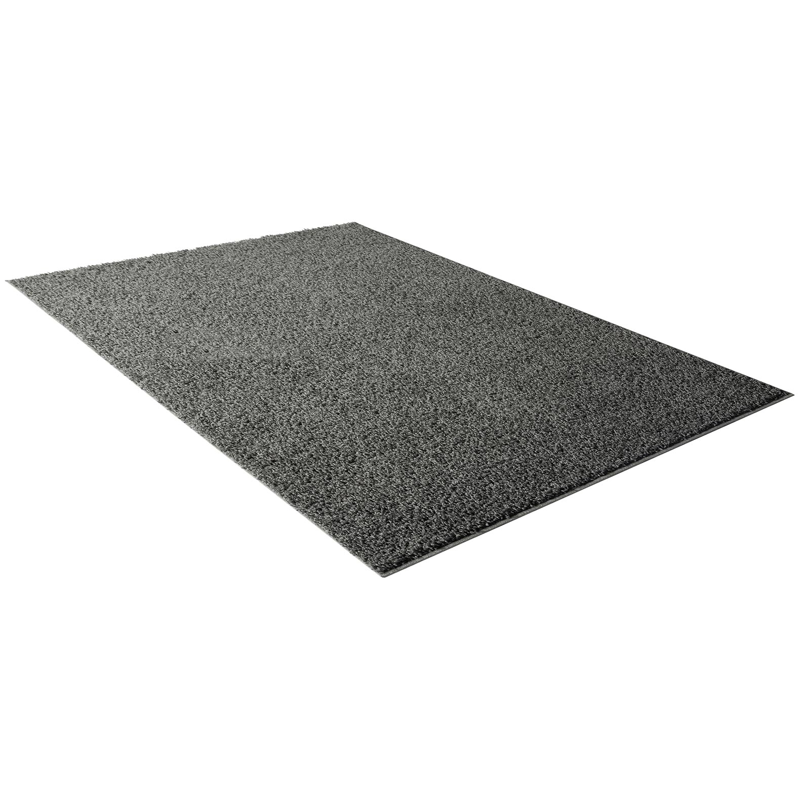 Teppich - anthrazit - gewebt - 120x170 cm