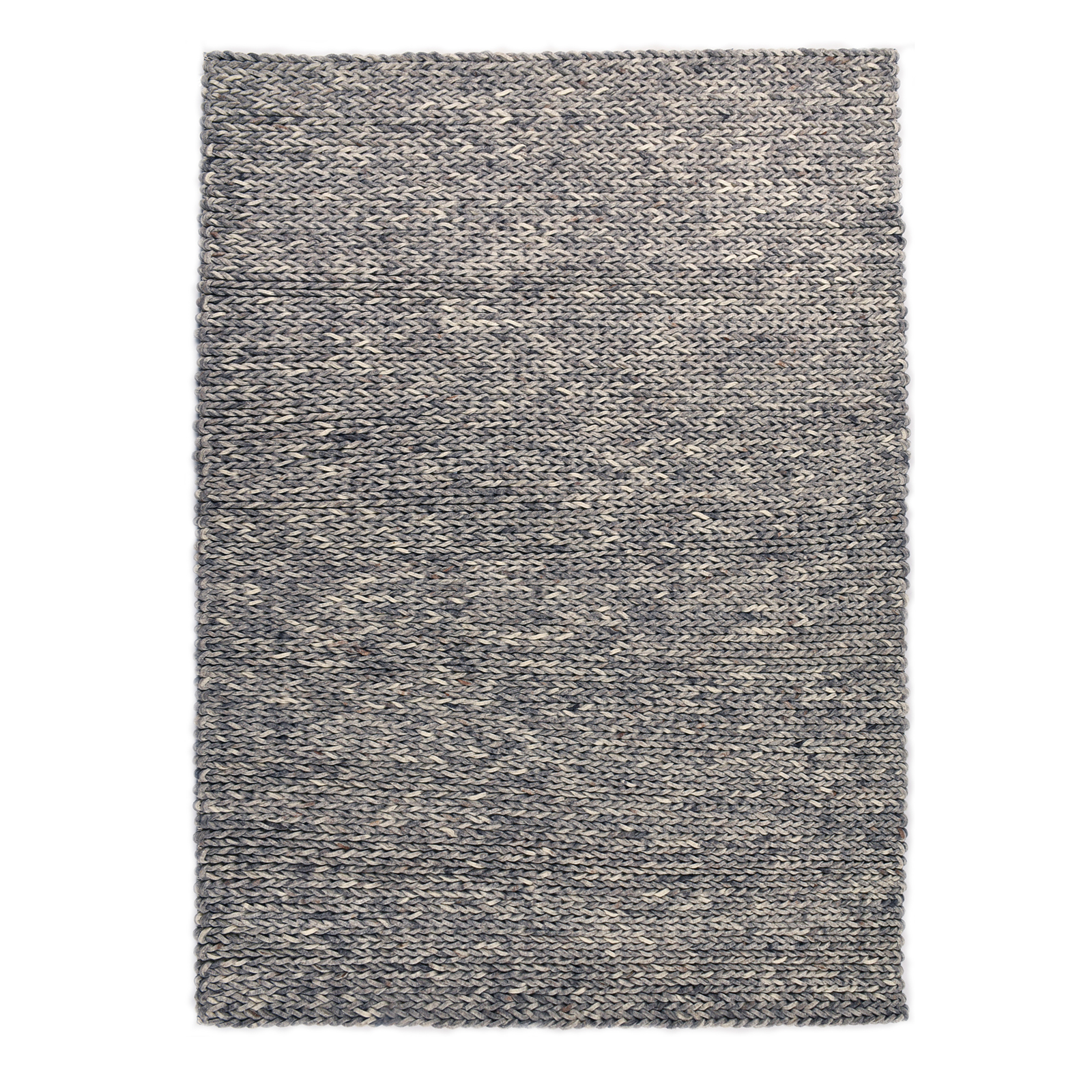 Teppich - grau - Vintage-Look - 140x200 cm